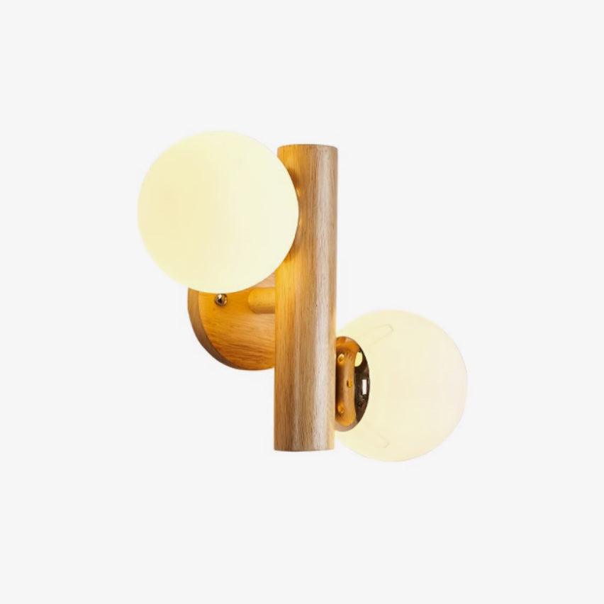 Fioran Wood Scandinavian Wall Lamp-Neutral Decor