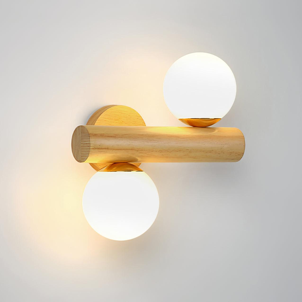 Fioran Wood Scandinavian Wall Lamp-Neutral Decor