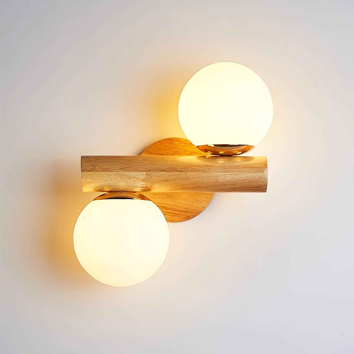Fioran Wood Scandinavian Wall Lamp-Neutral Decor