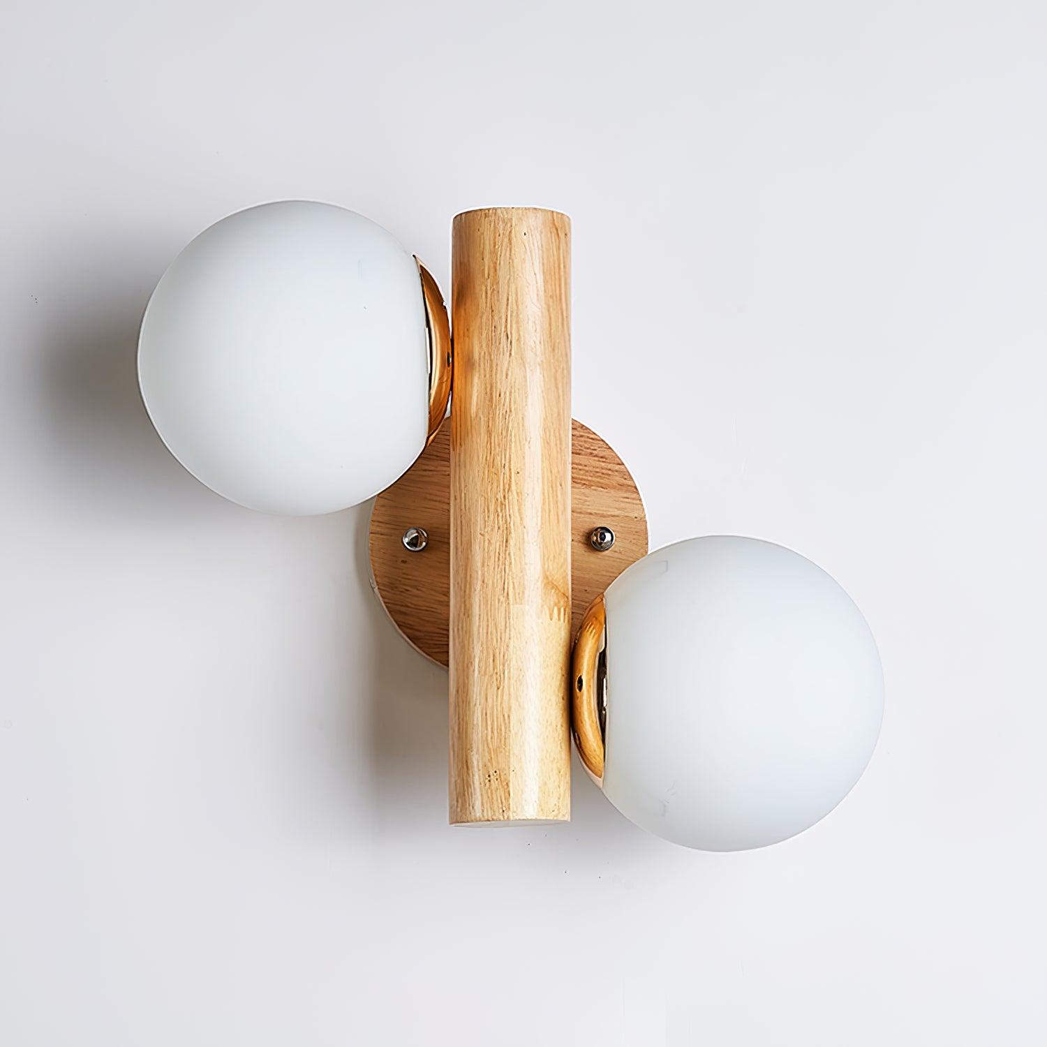 Fioran Wood Scandinavian Wall Lamp-Neutral Decor