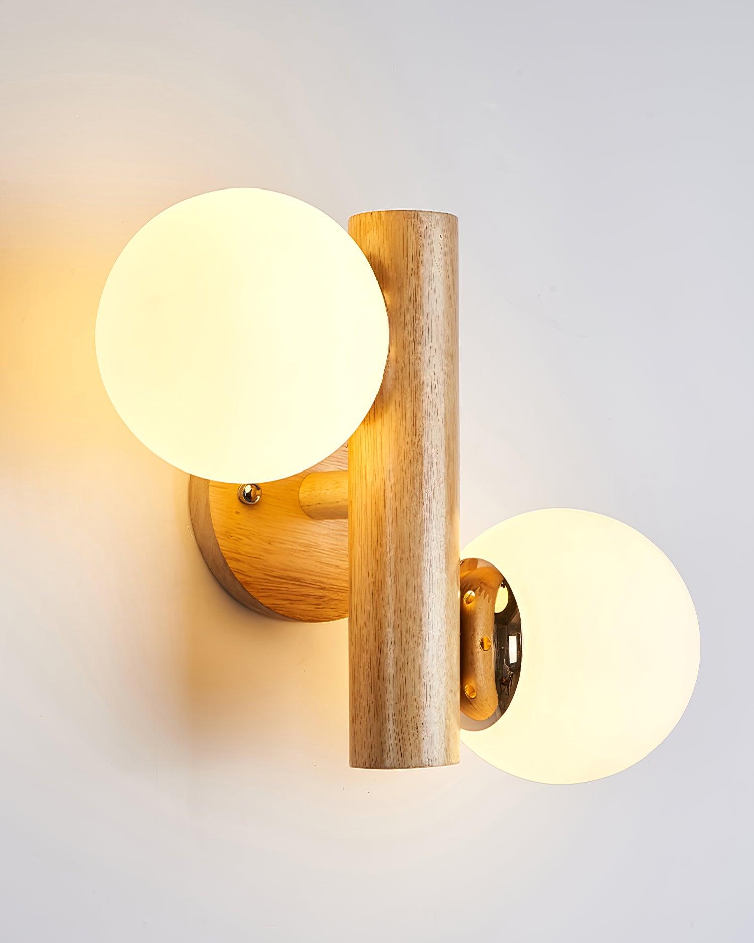 Fioran Wood Scandinavian Wall Lamp-Neutral Decor