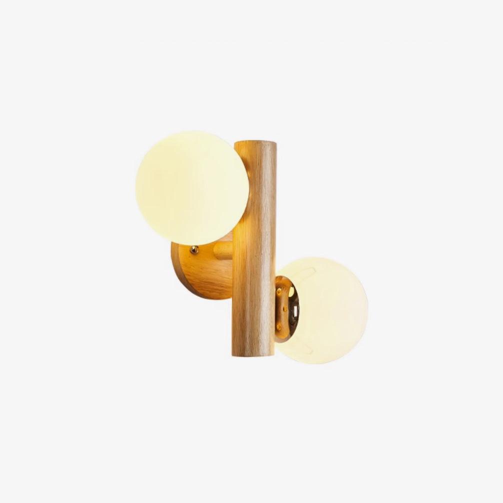 Fioran Wood Scandinavian Wall Lamp-Neutral Decor