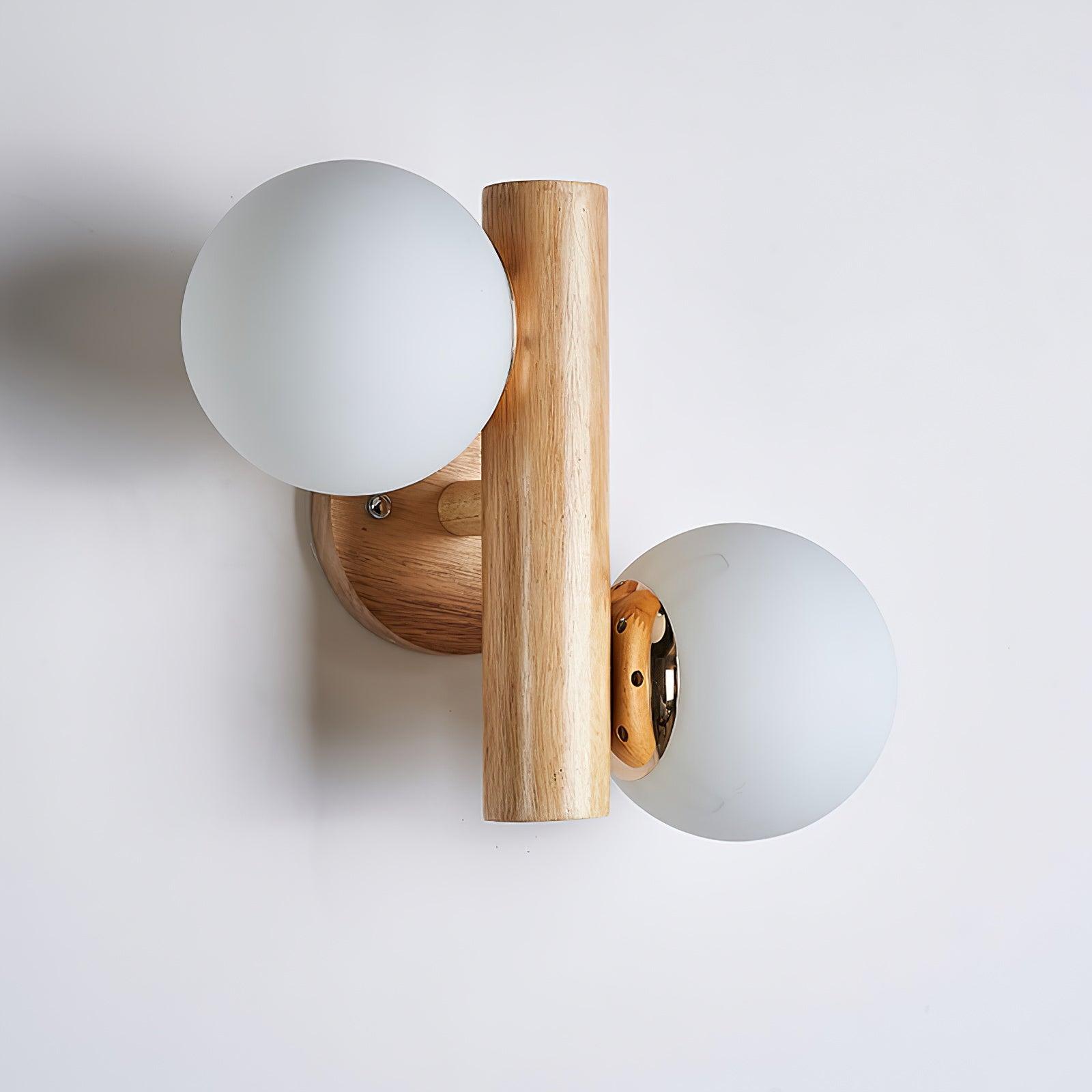 Fioran Wood Scandinavian Wall Lamp-Neutral Decor