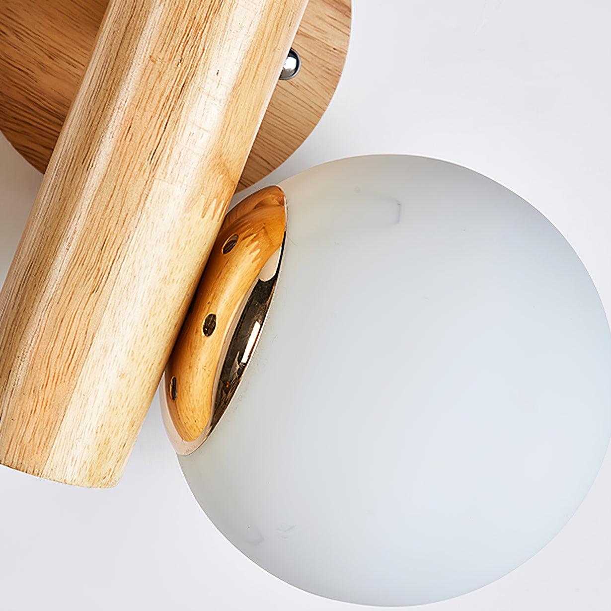 Fioran Wood Scandinavian Wall Lamp-Neutral Decor