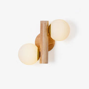 Fioran Wood Scandinavian Wall Lamp-Neutral Decor