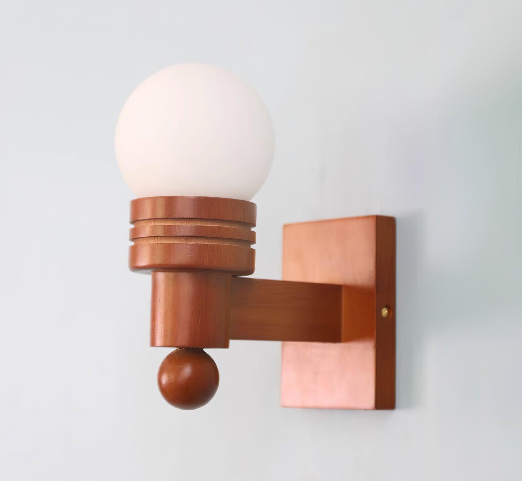 Beam Solid Wood Wall Lamp