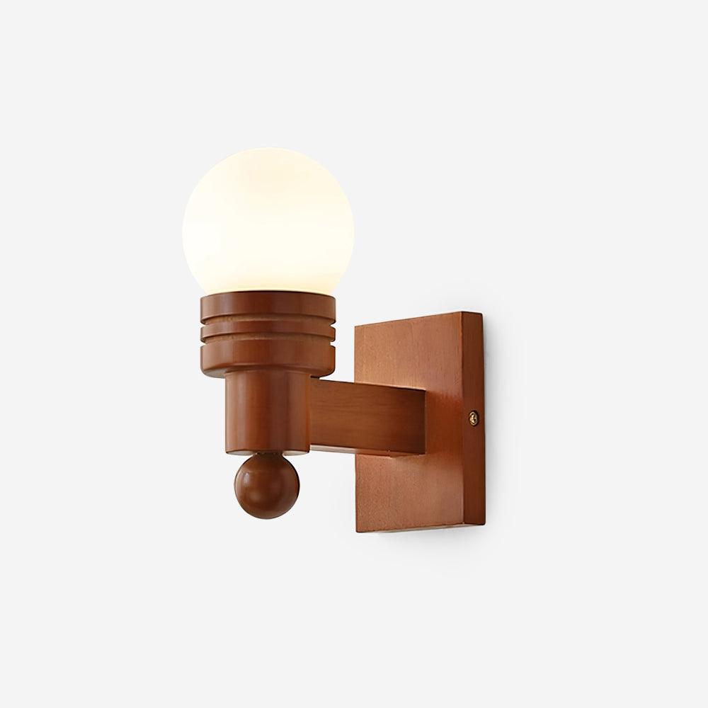 Beam Solid Wood Wall Lamp