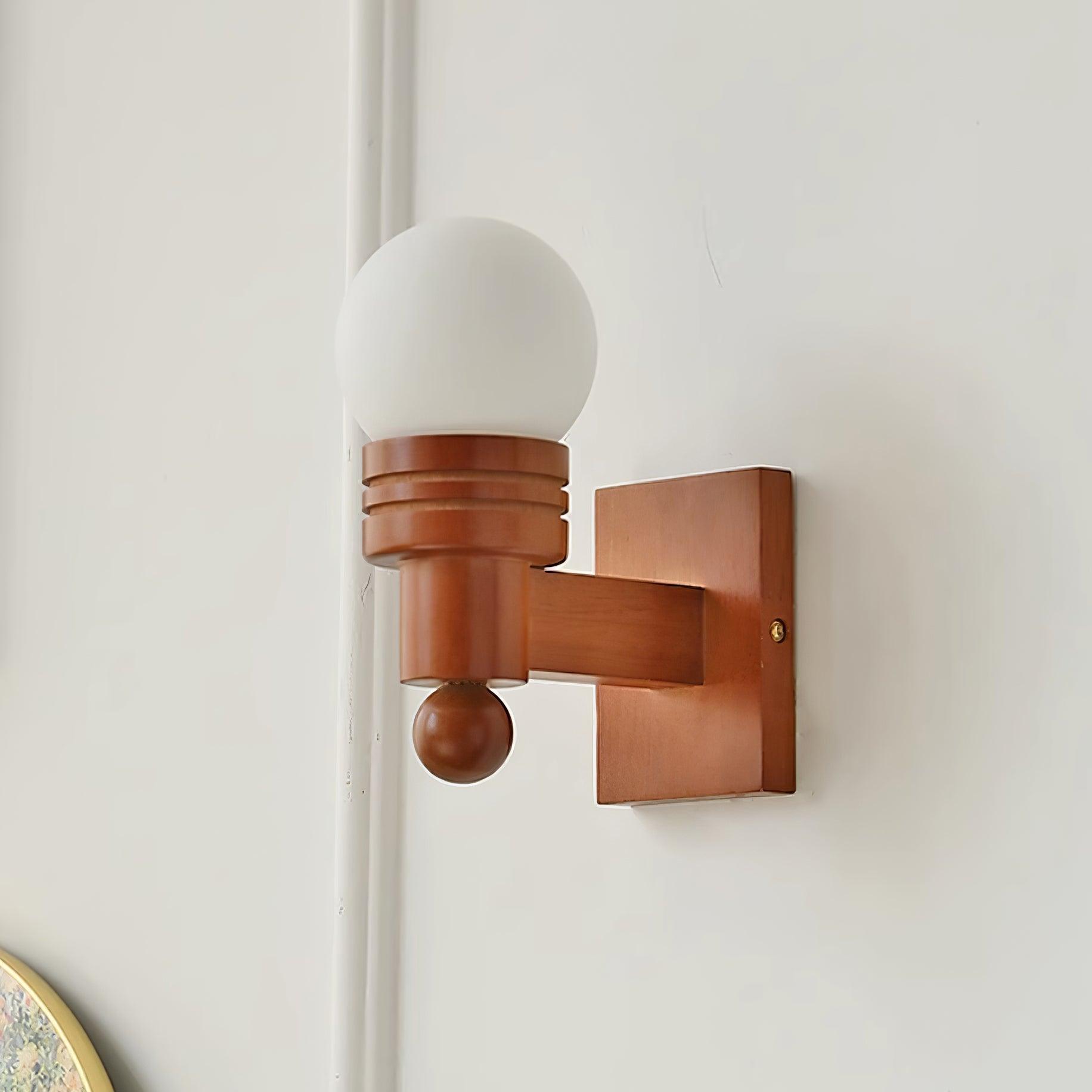 Beam Solid Wood Wall Lamp