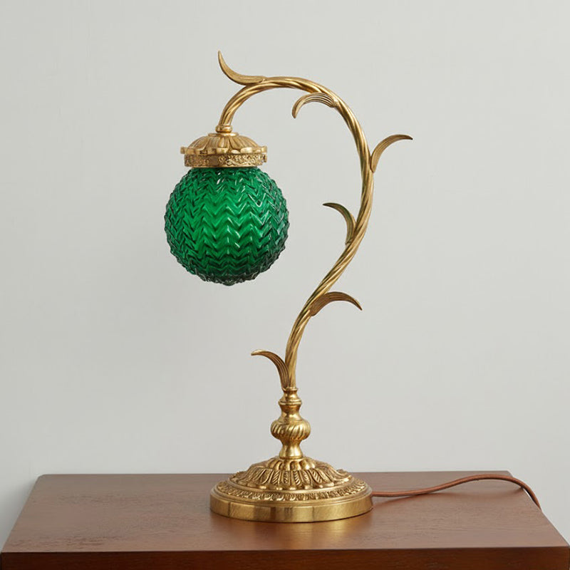 Lifestyle image featuring the Turco Table Lamp in a classic decor setting.