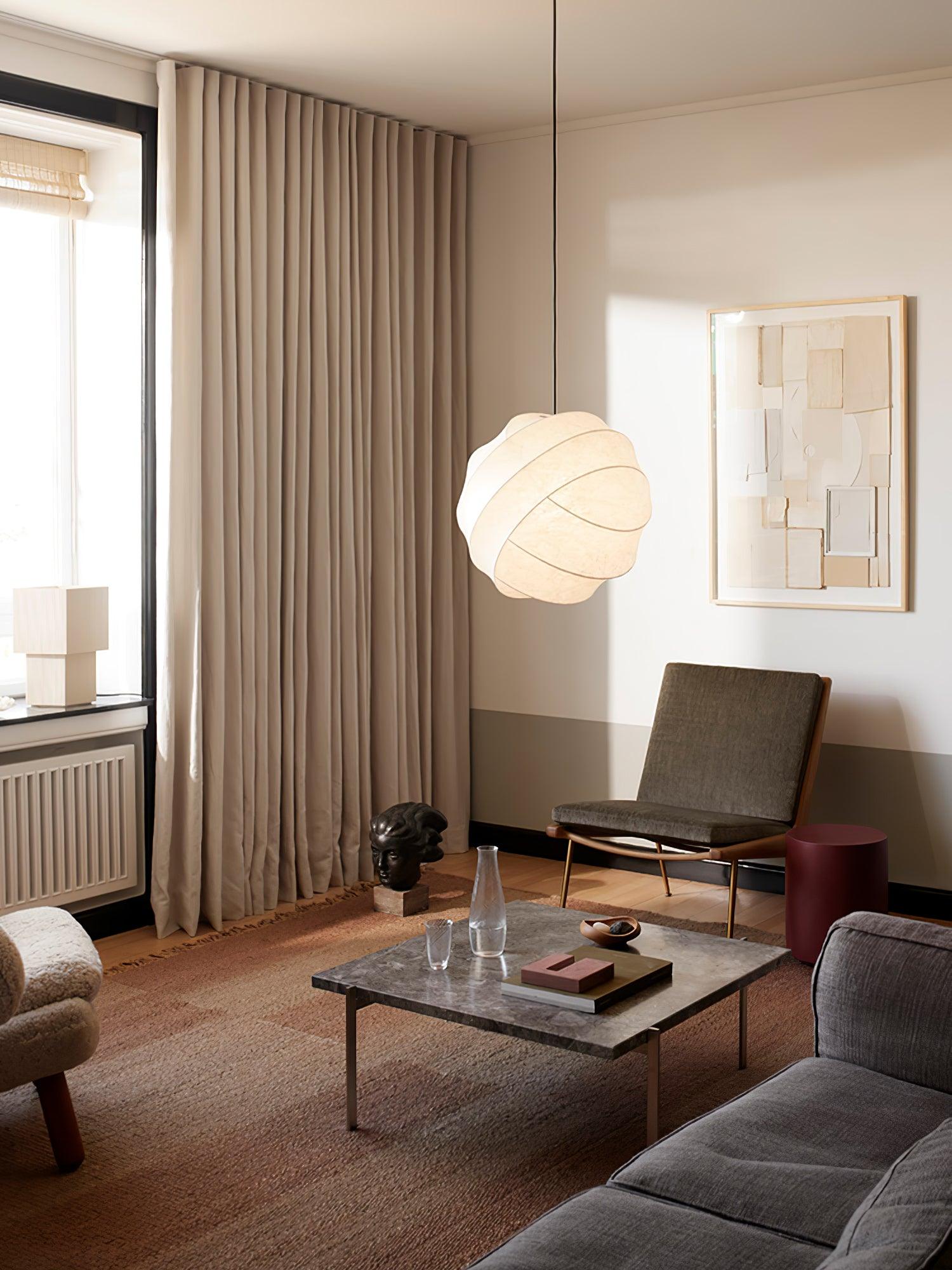 Benoir Scandinavian Pendant Lamp-Neutral Decor