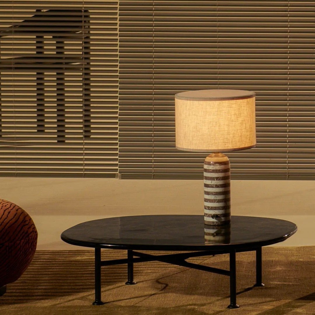 Avery Contemporary Table Lamp-Neutral Decor
