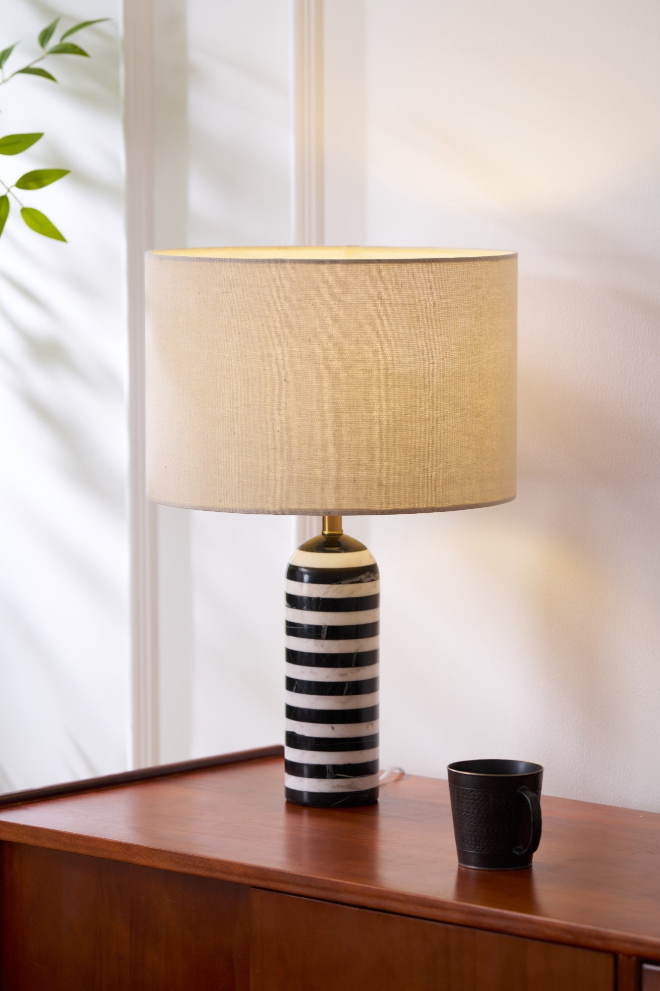 Avery Contemporary Table Lamp-Neutral Decor
