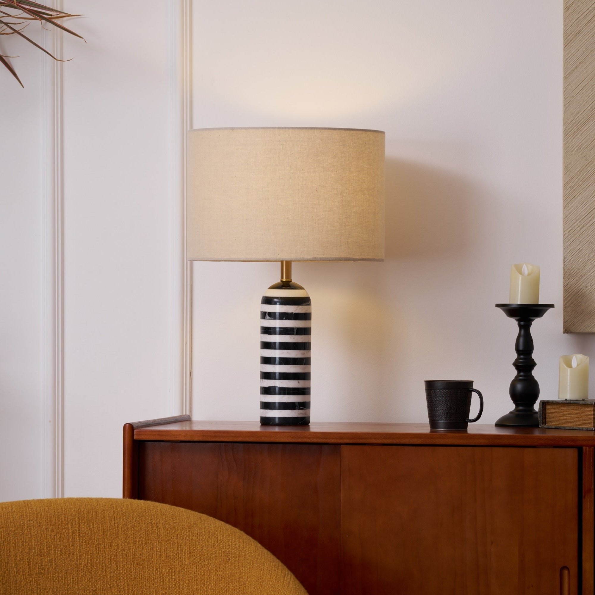 Avery Contemporary Table Lamp-Neutral Decor