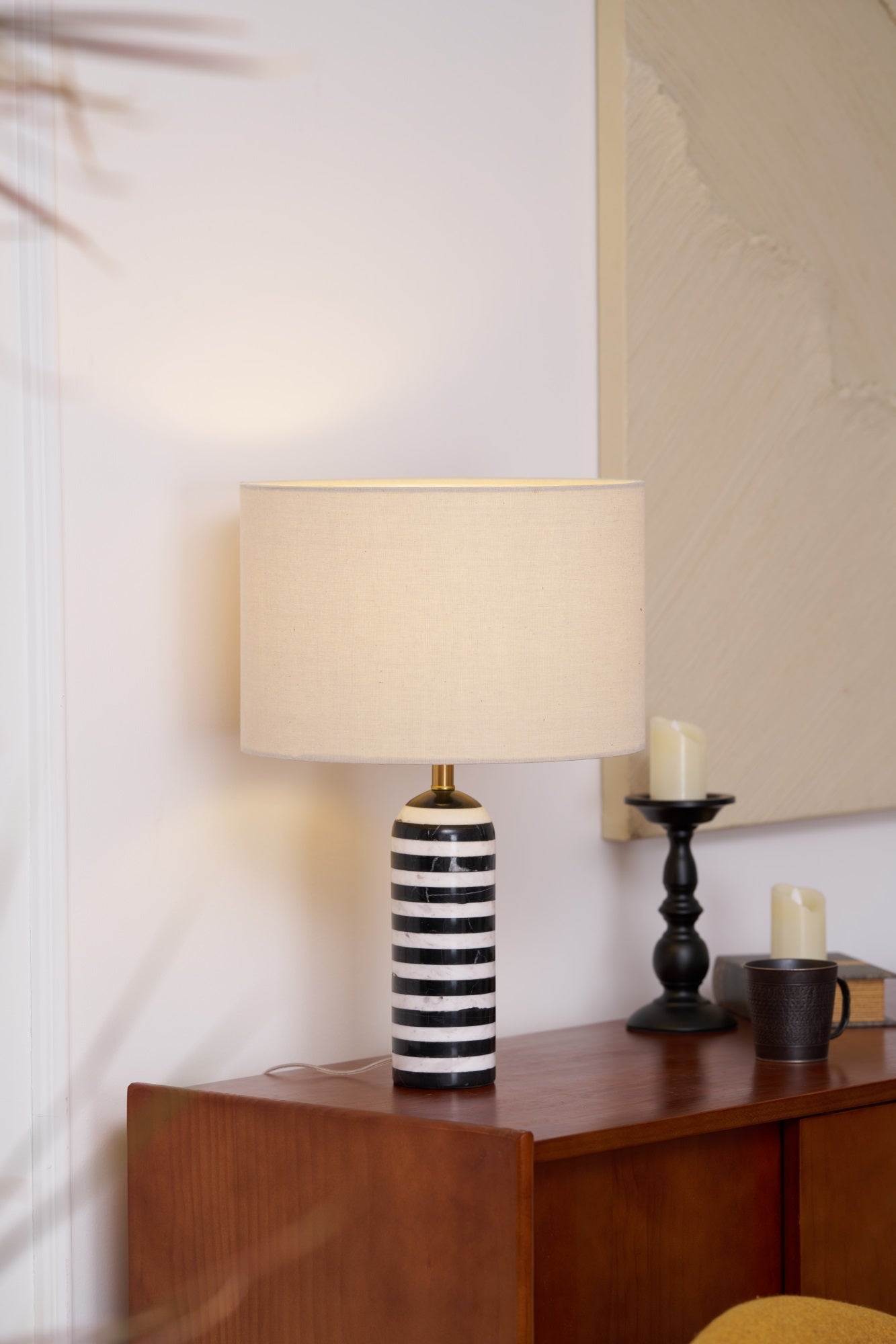 Avery Contemporary Table Lamp-Neutral Decor