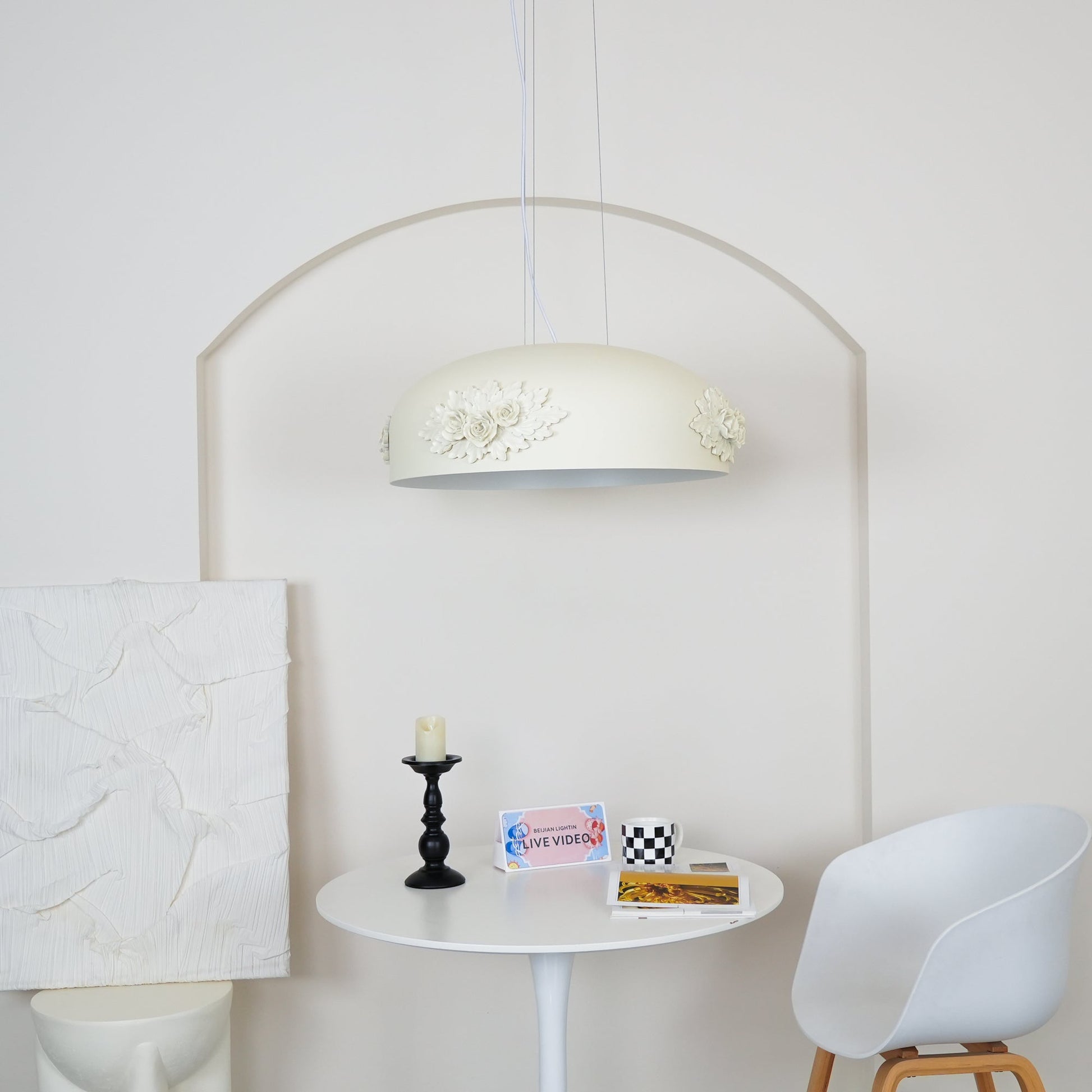 Vilaeos Minimalist Resin Wall Light-Neutral Decor