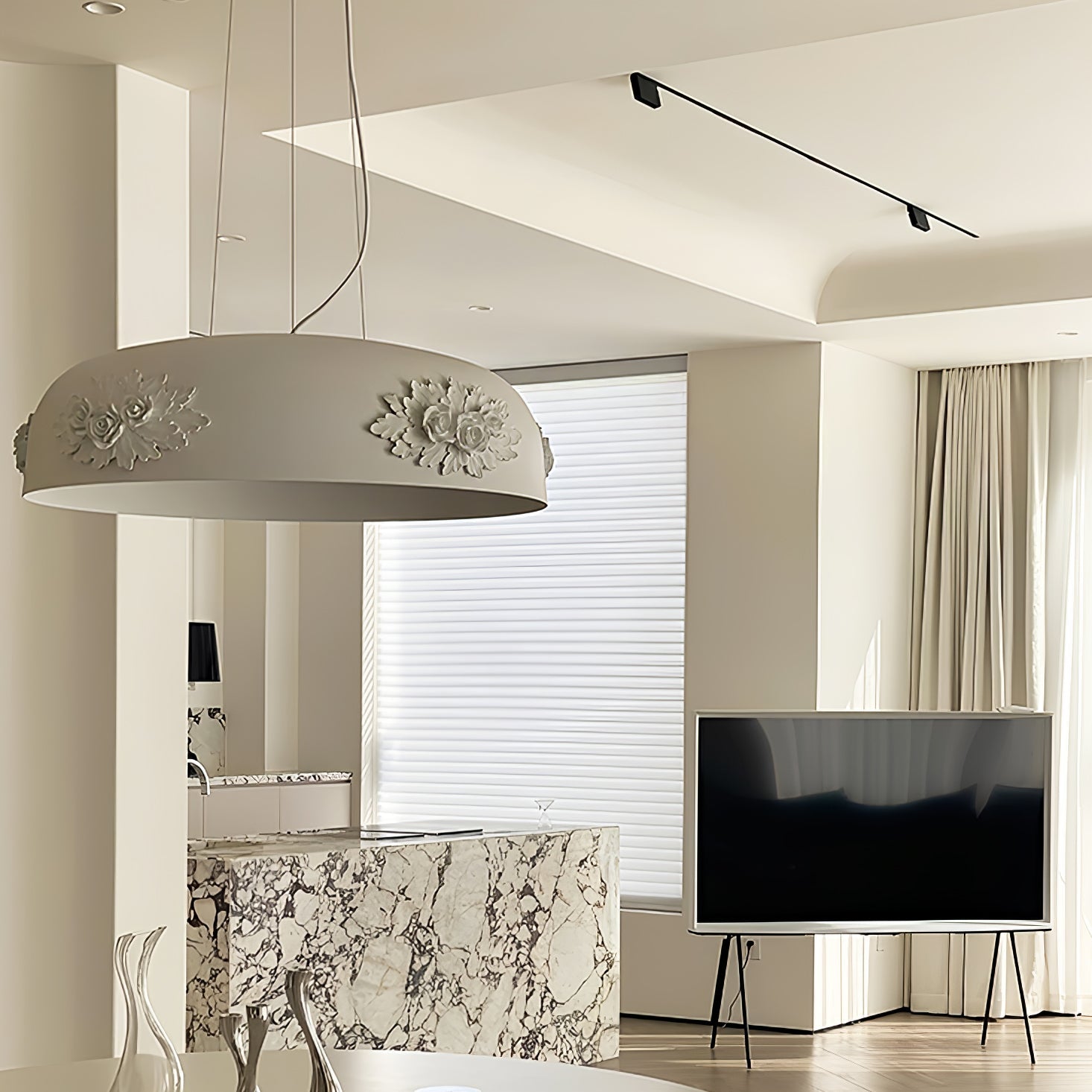 Vilaeos Minimalist Resin Wall Light-Neutral Decor