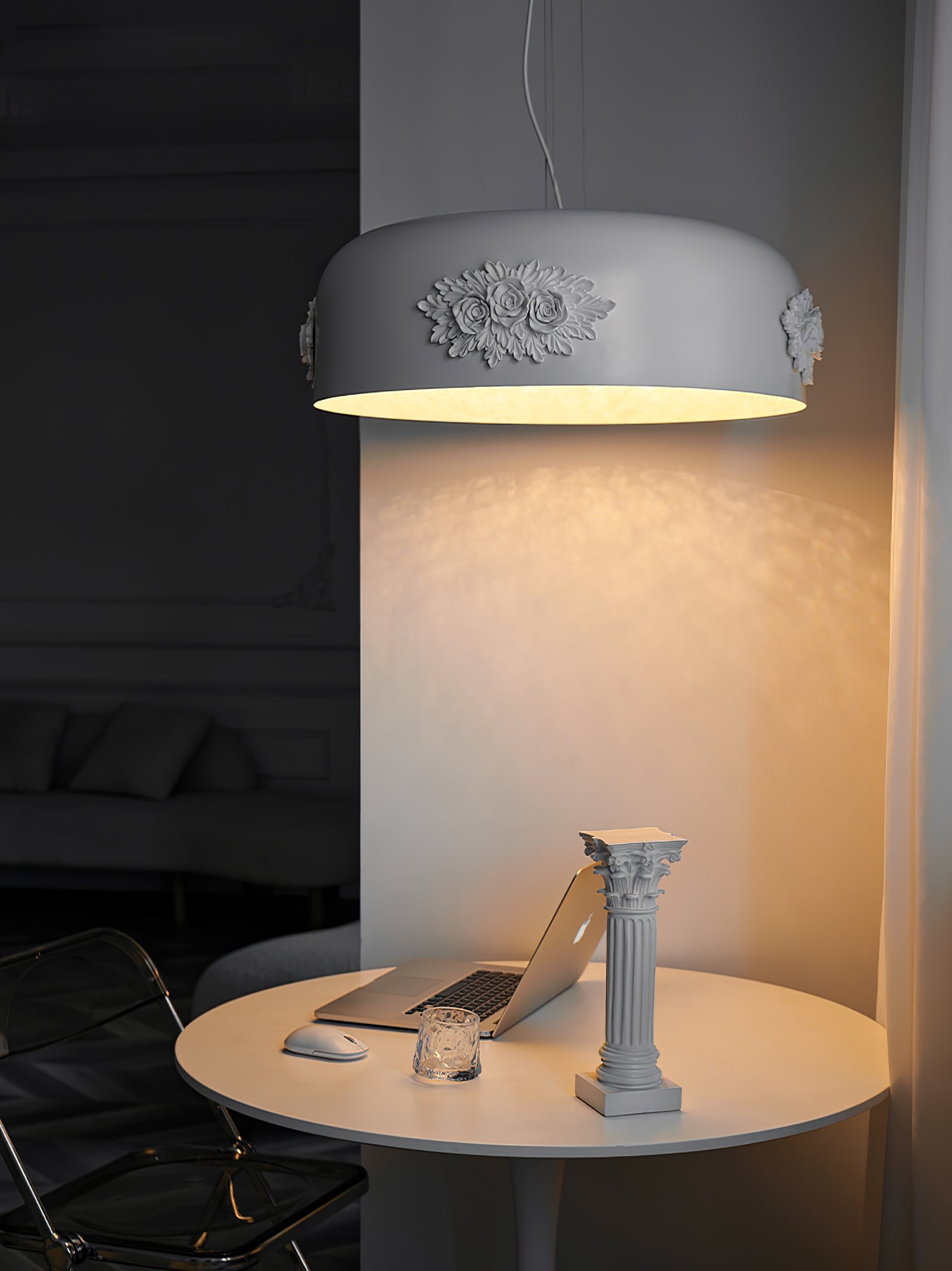 Vilaeos Minimalist Resin Wall Light-Neutral Decor