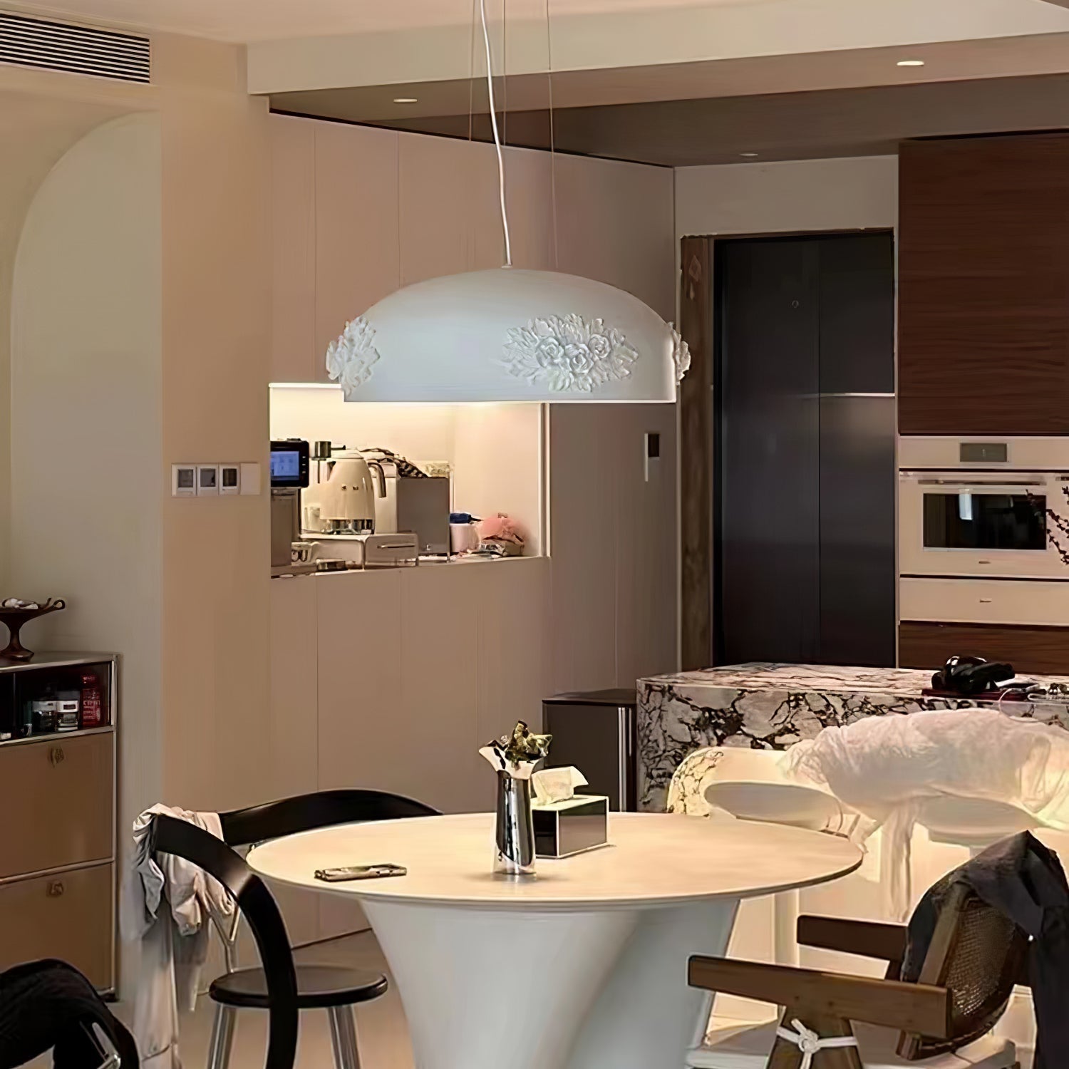 Vilaeos Minimalist Resin Wall Light-Neutral Decor