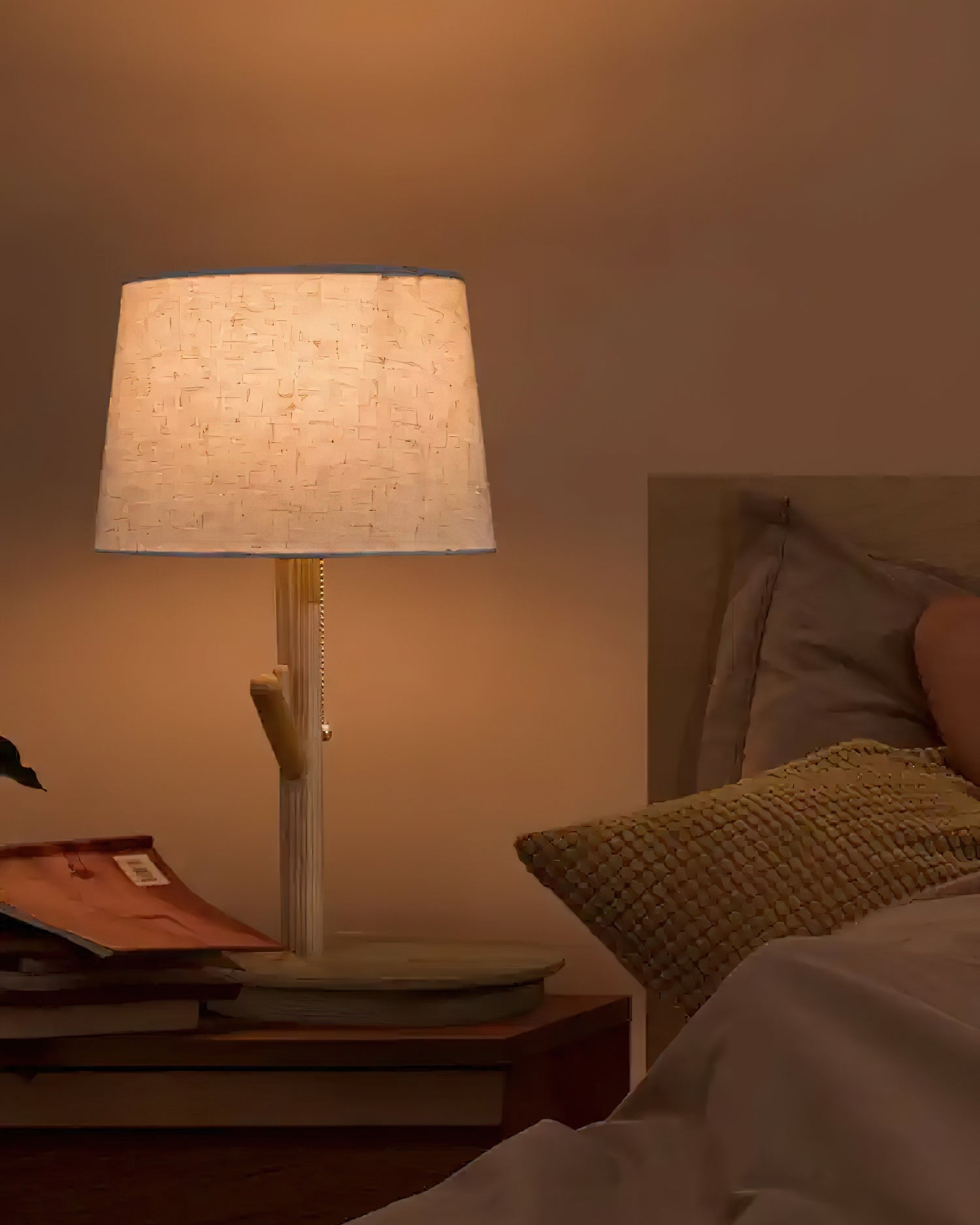 Branch Rustic Wood Table Lamp-Neutral Decor