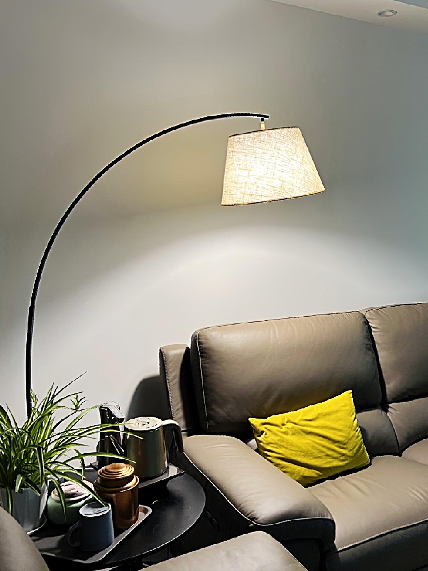 Sernis Fabric Artistic Floor Lamp-Neutral Decor