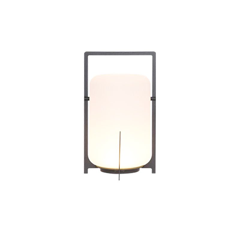 Isvyn Steel Plastic Minimalist Table Lamp-Neutral Decor