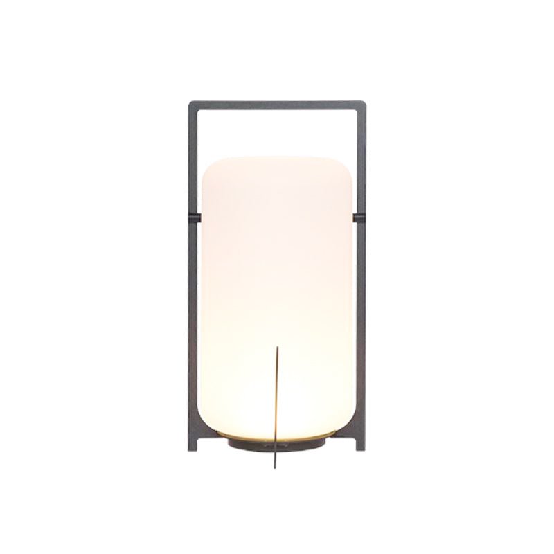 Isvyn Steel Plastic Minimalist Table Lamp-Neutral Decor