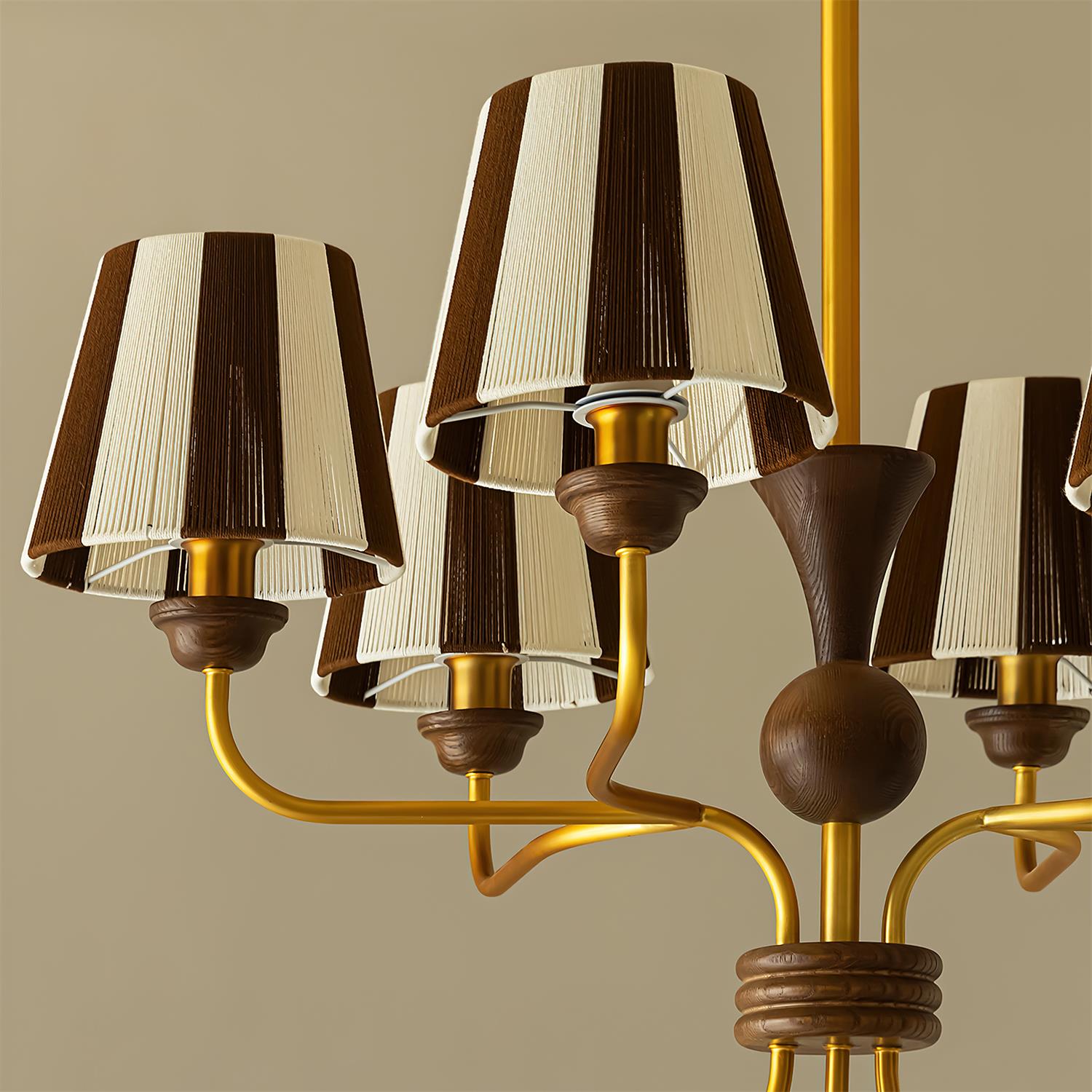 Arthur Stripe Chandelier