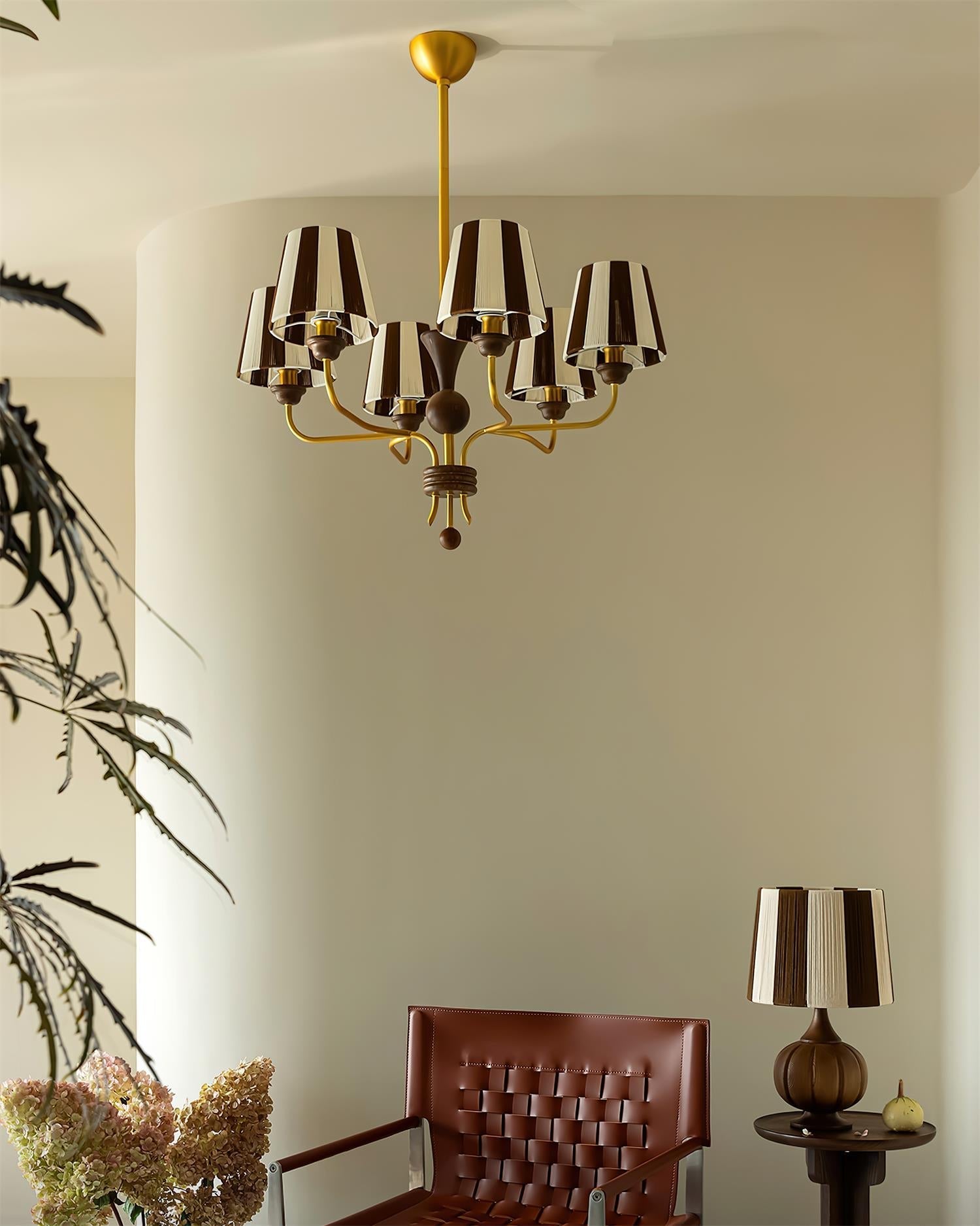 Arthur Stripe Chandelier