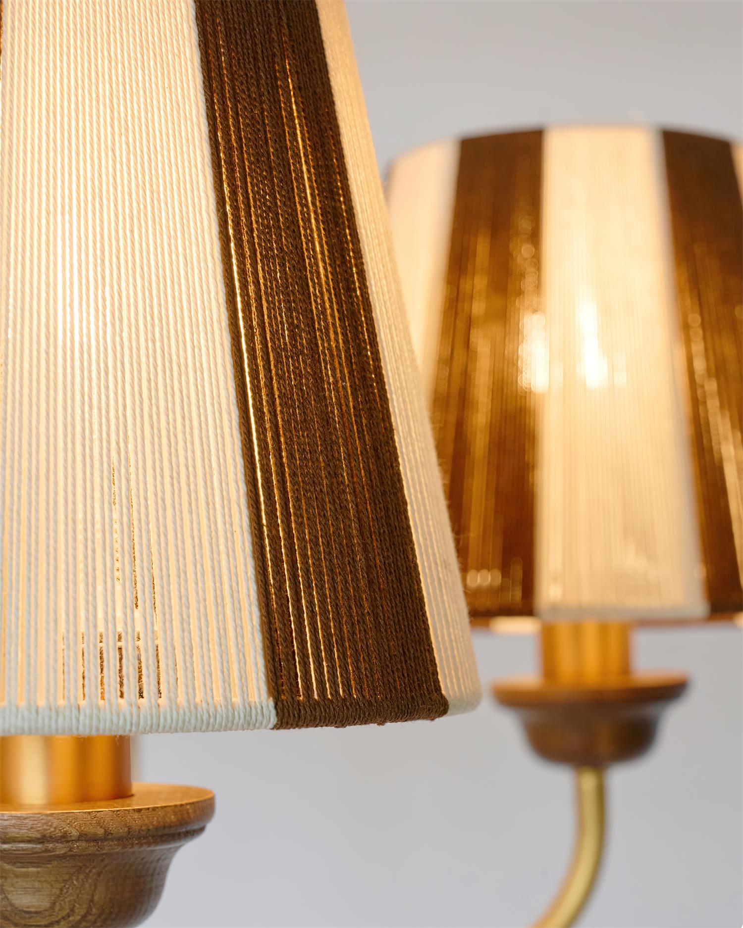 Arthur Stripe Chandelier