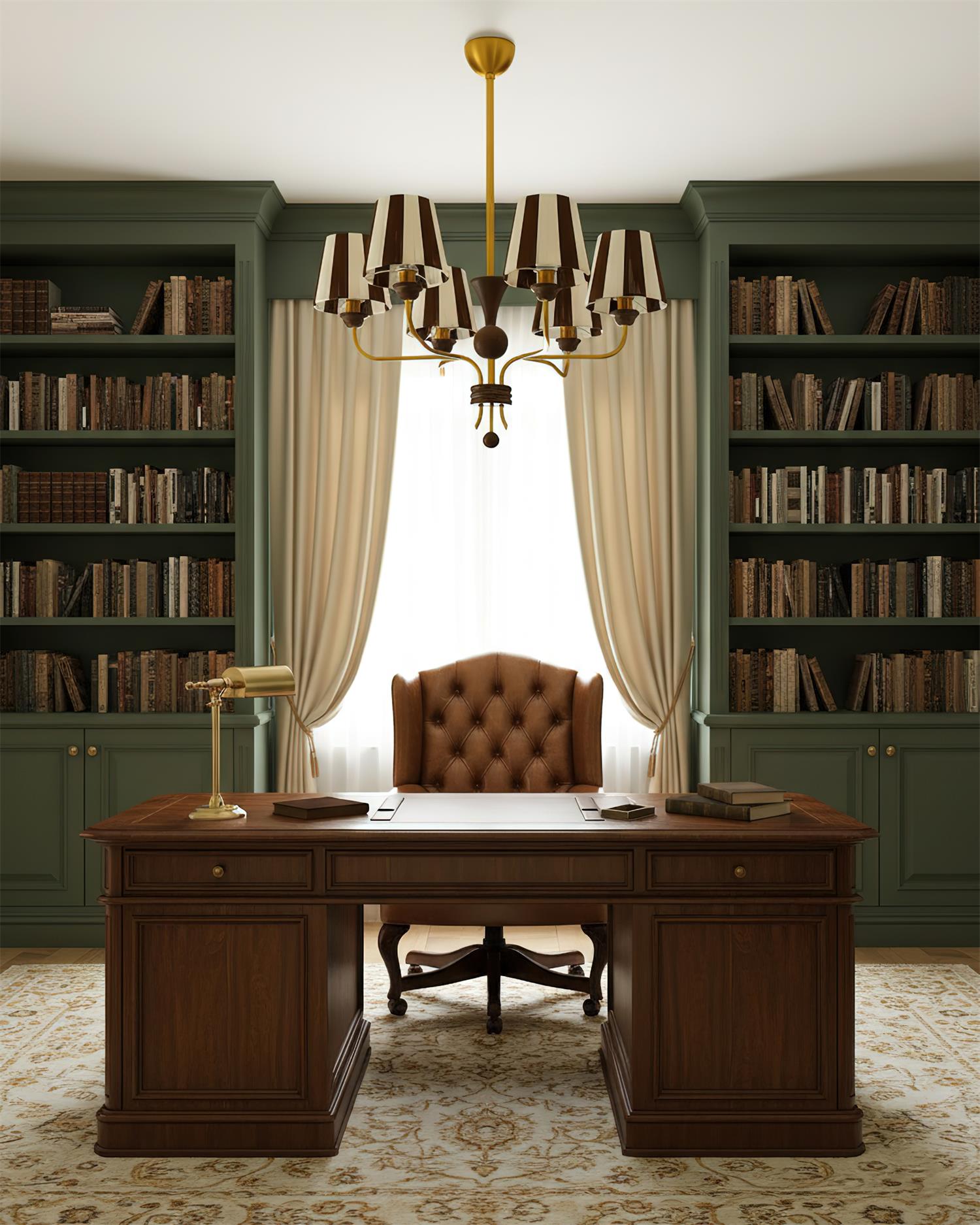 Arthur Stripe Chandelier