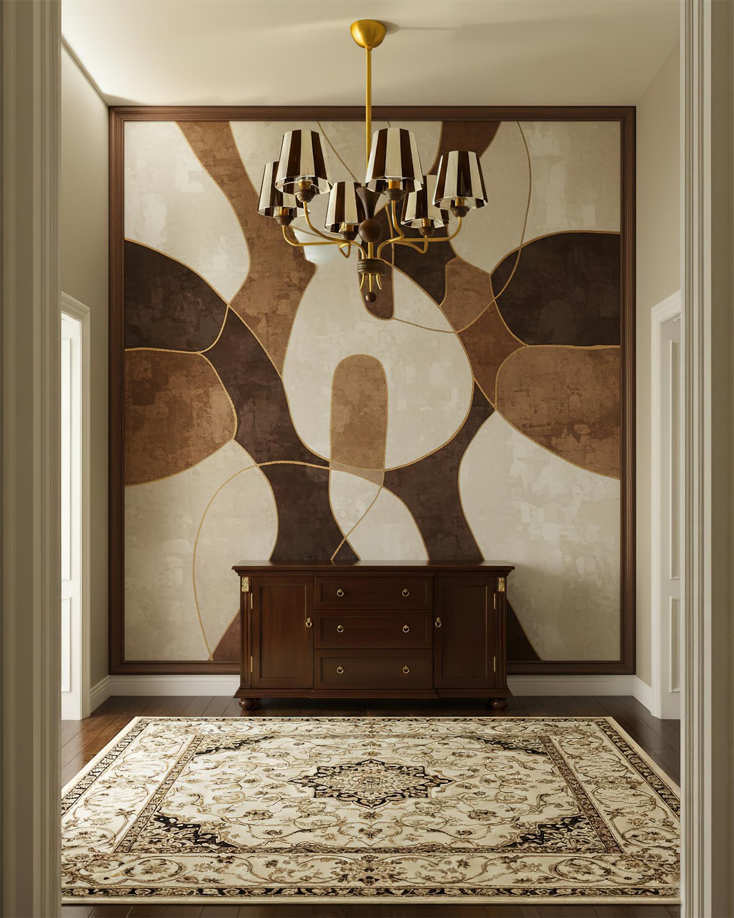 Arthur Stripe Chandelier
