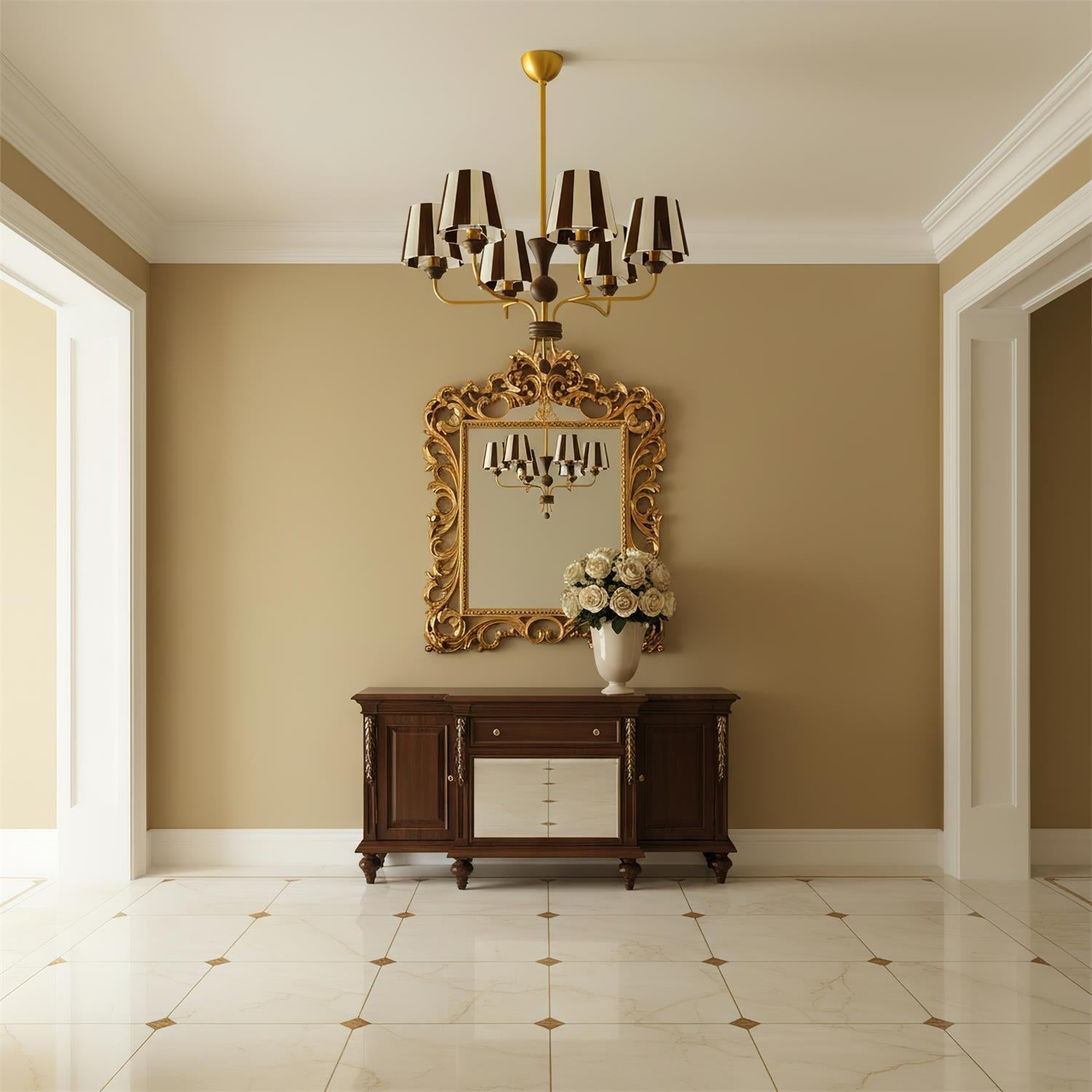 Arthur Stripe Chandelier