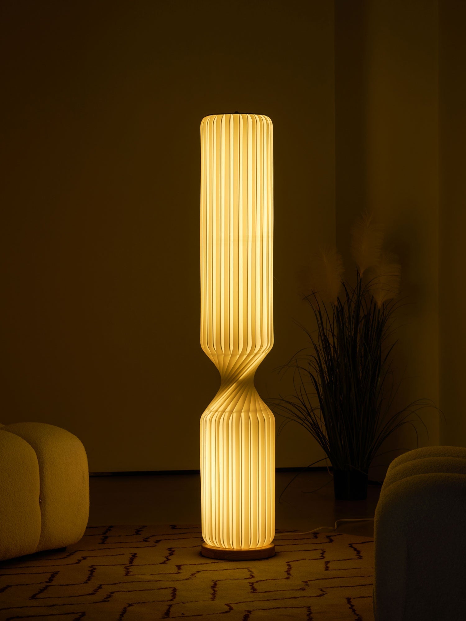 Oraeoril Modern PVC Floor Lamp-Neutral Decor