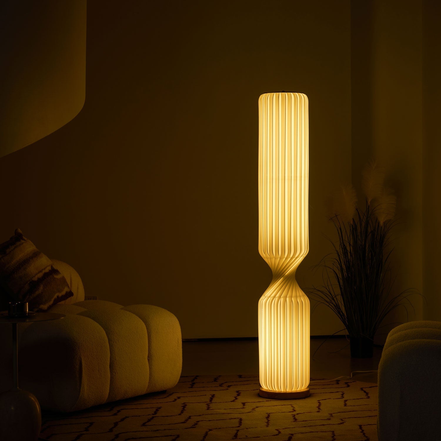 Oraeoril Modern PVC Floor Lamp-Neutral Decor