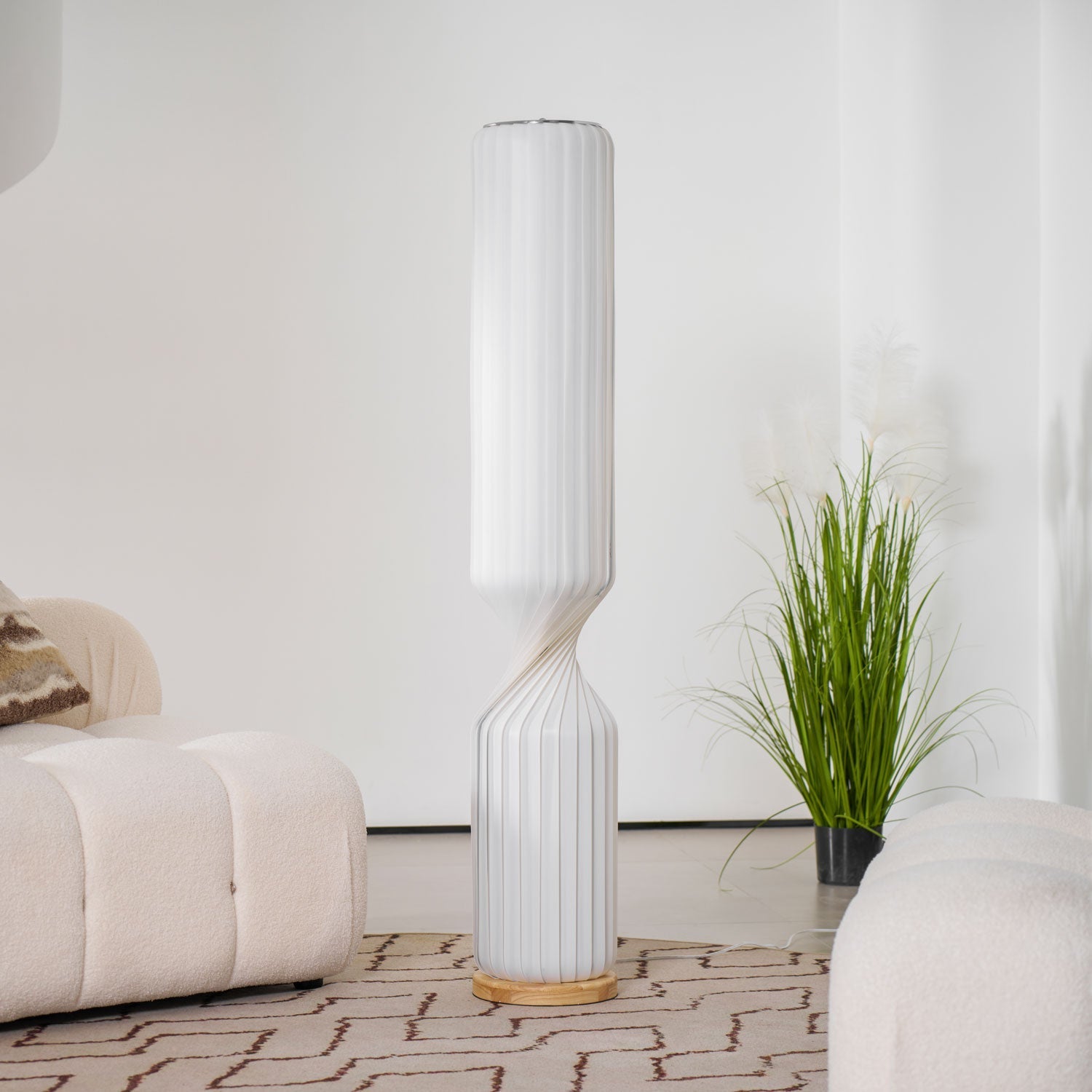 Oraeoril Modern PVC Floor Lamp-Neutral Decor
