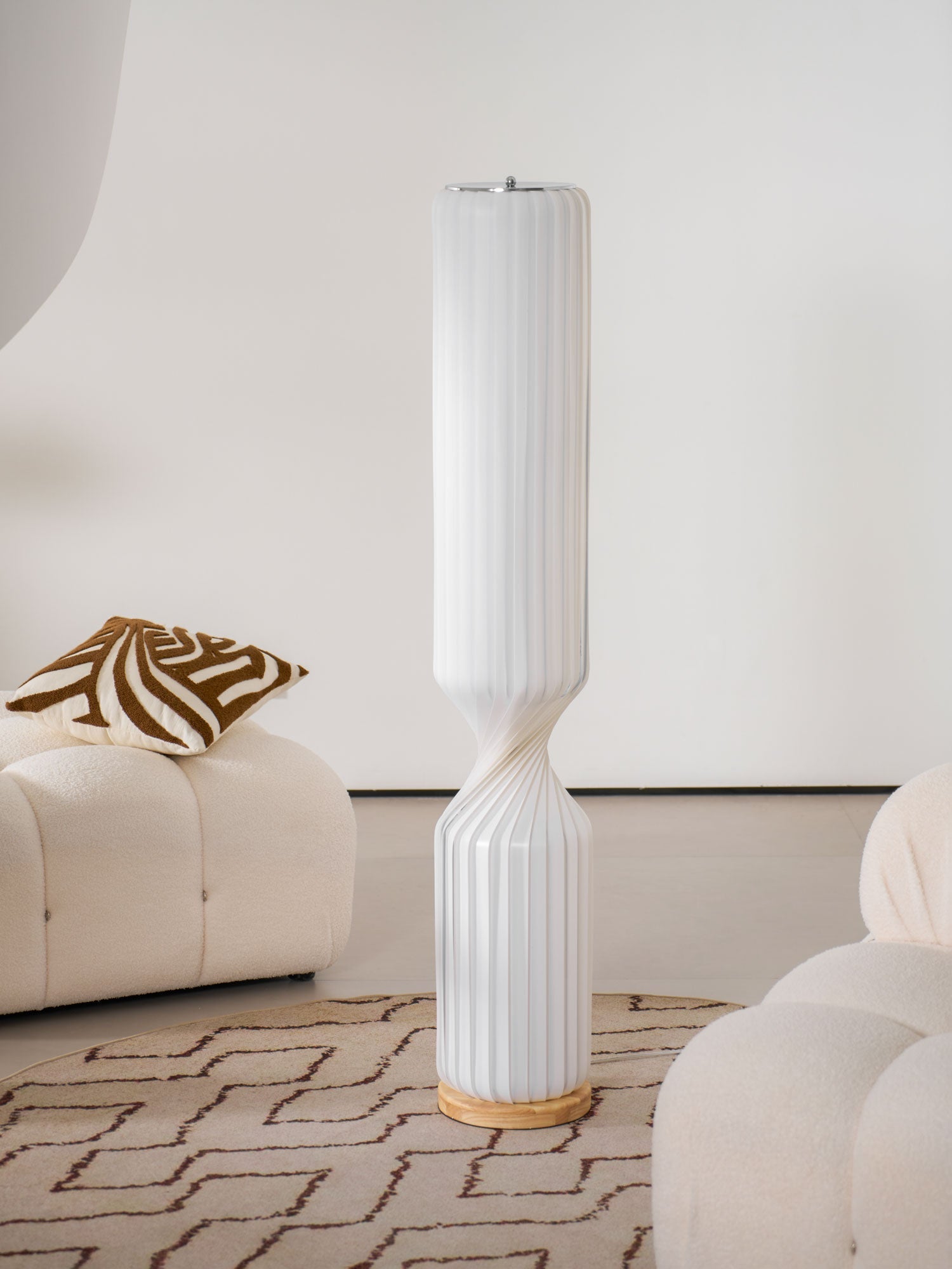 Oraeoril Modern PVC Floor Lamp-Neutral Decor