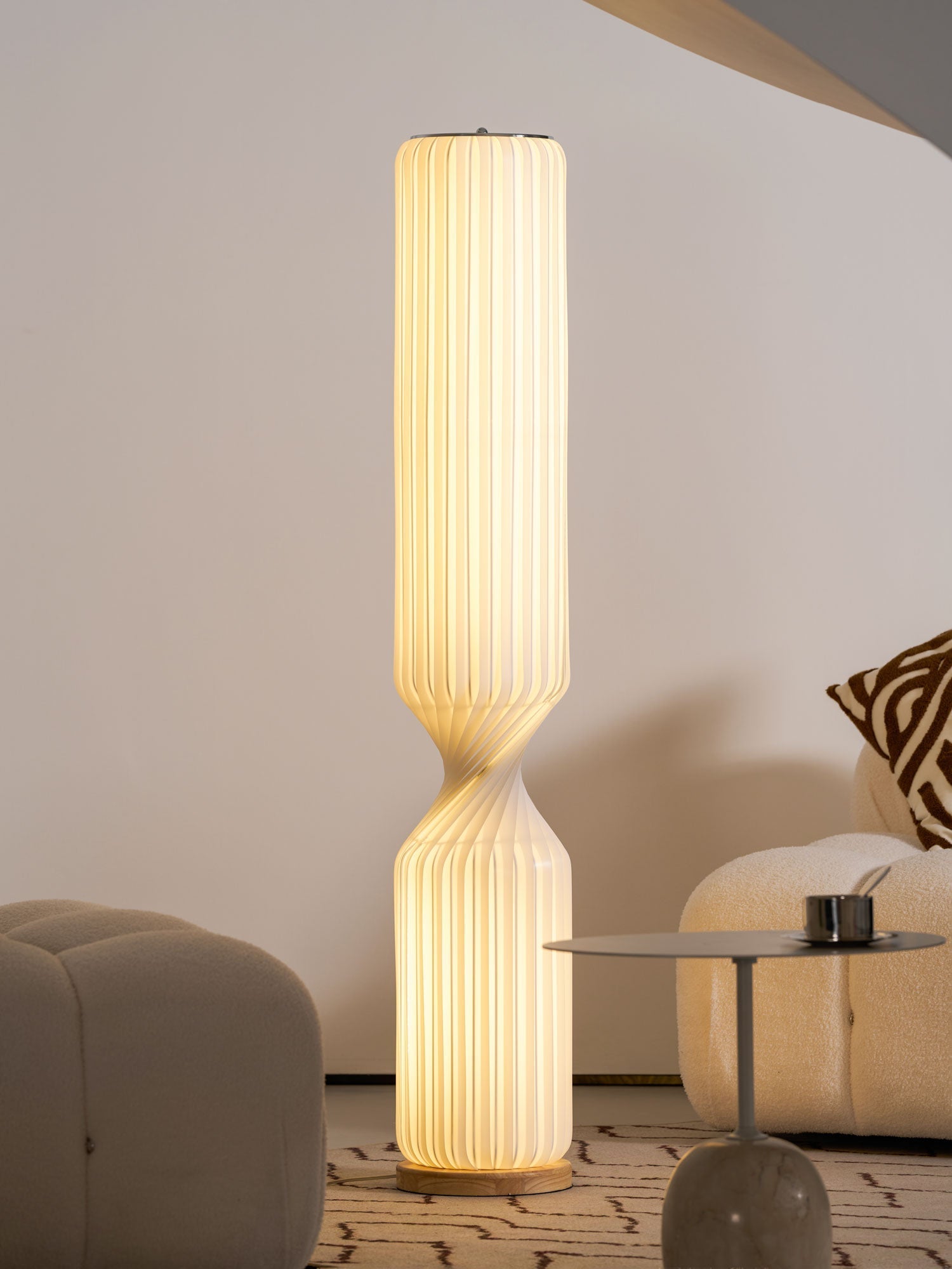 Oraeoril Modern PVC Floor Lamp-Neutral Decor