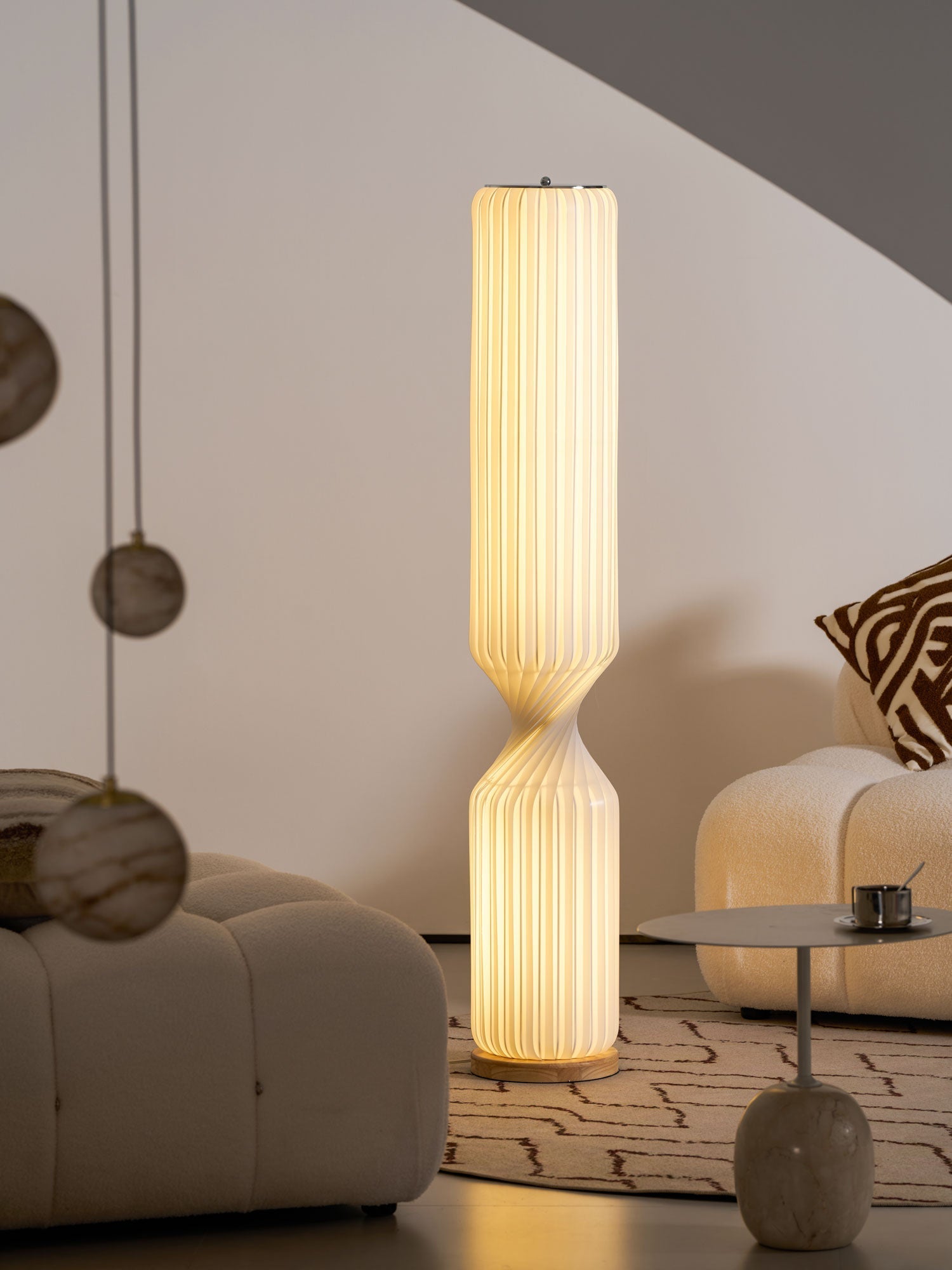 Oraeoril Modern PVC Floor Lamp-Neutral Decor