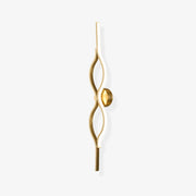 Myvenen Classic Twist Brass Wall Light-Neutral Decor