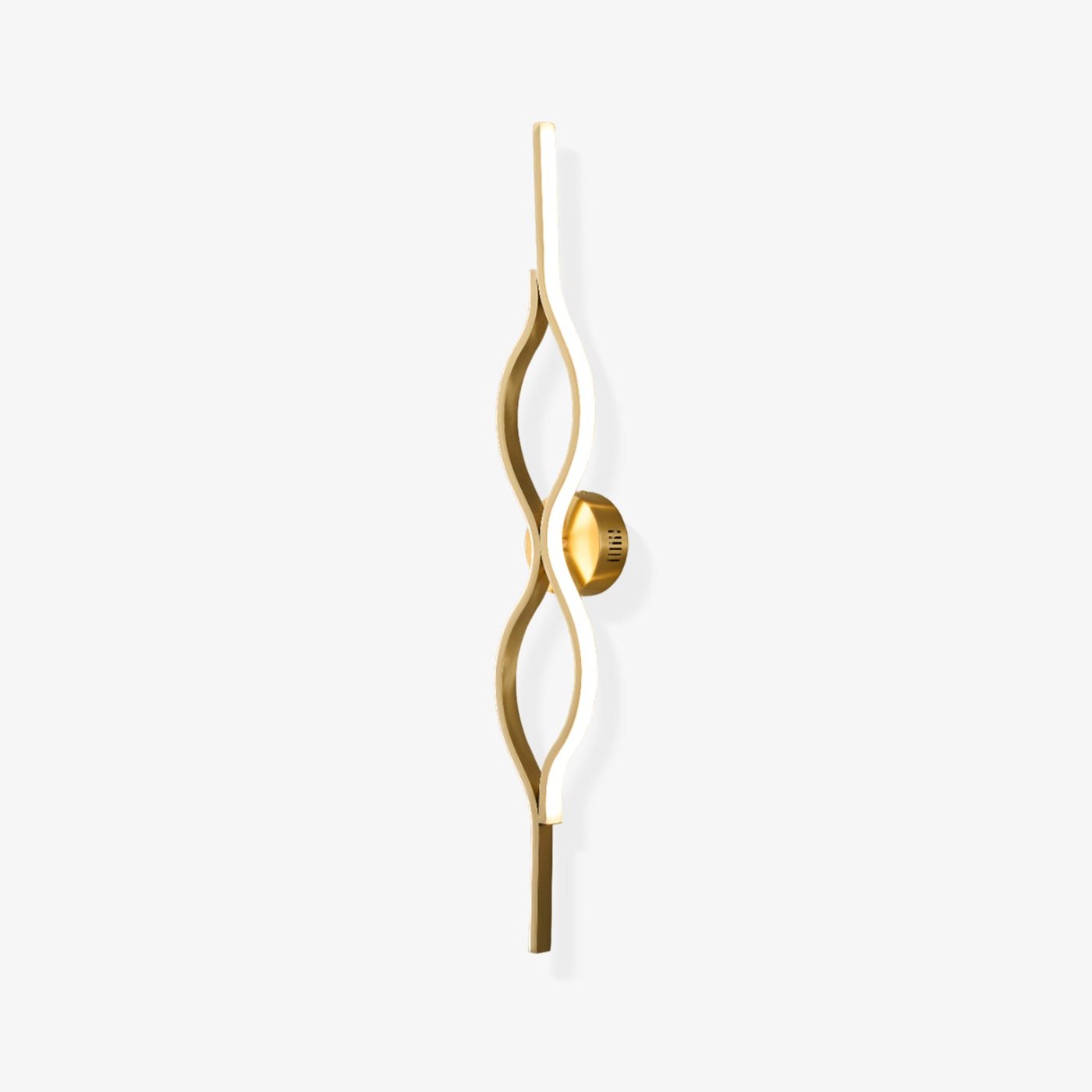 Myvenen Classic Twist Brass Wall Light-Neutral Decor