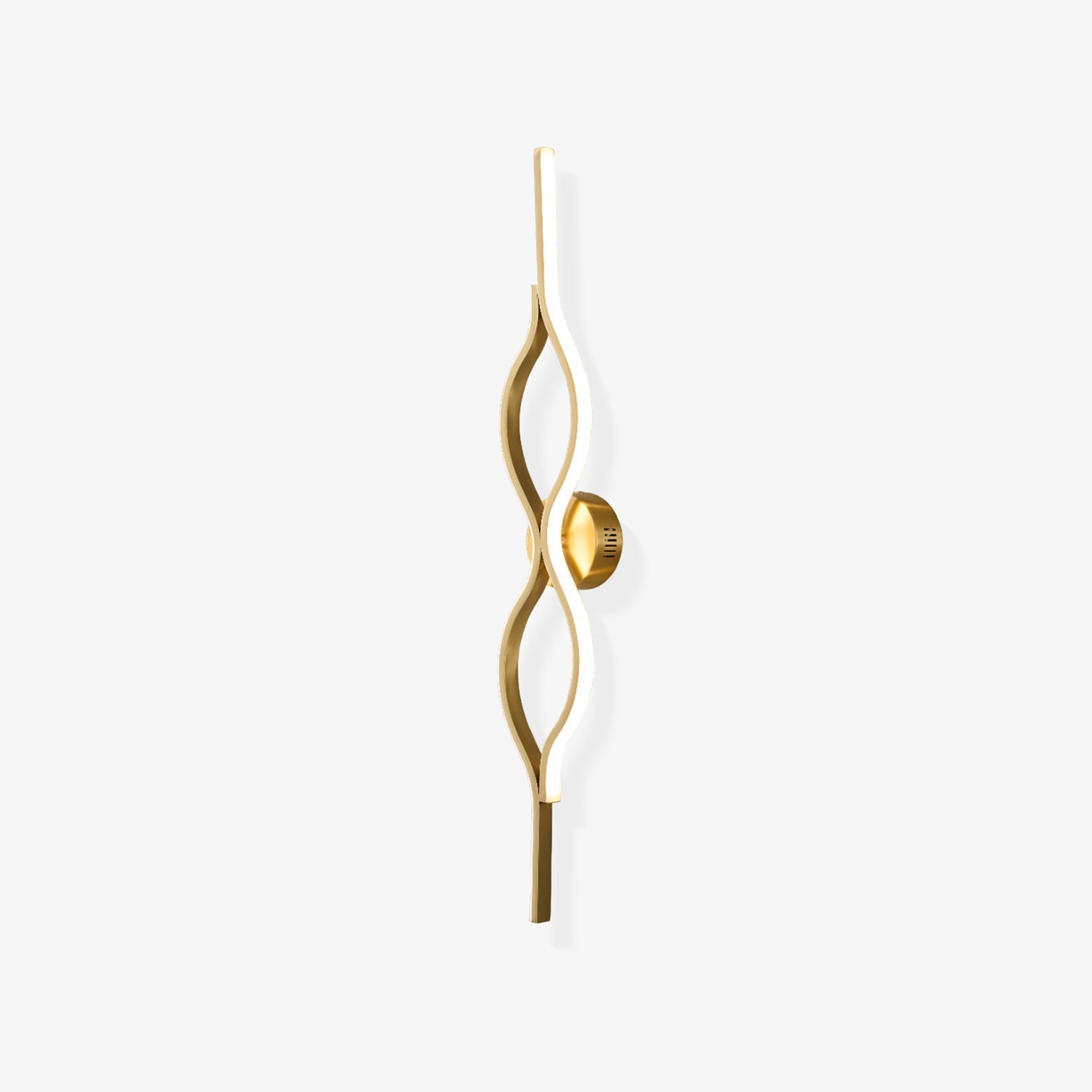 Myvenen Classic Twist Brass Wall Light-Neutral Decor
