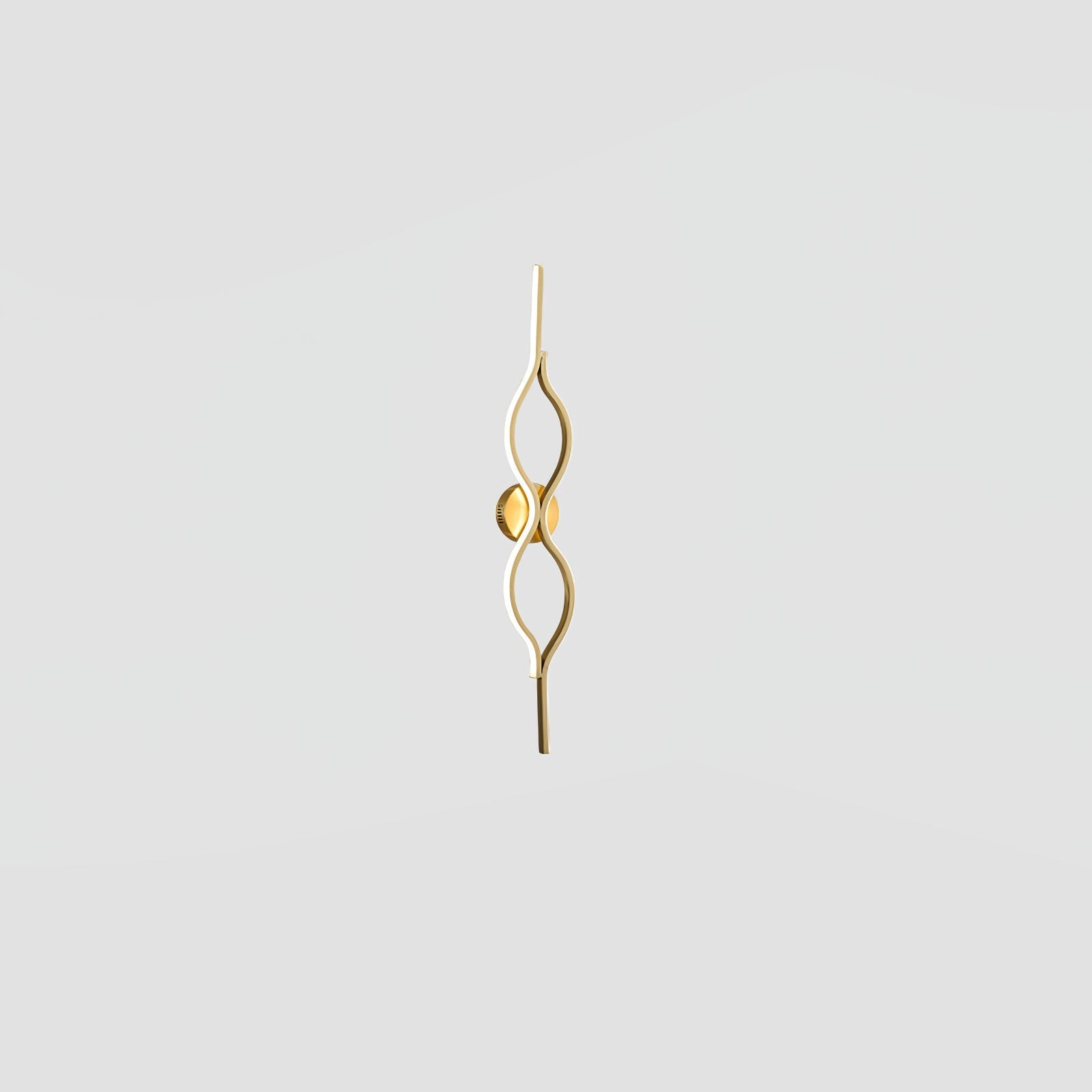 Myvenen Classic Twist Brass Wall Light-Neutral Decor