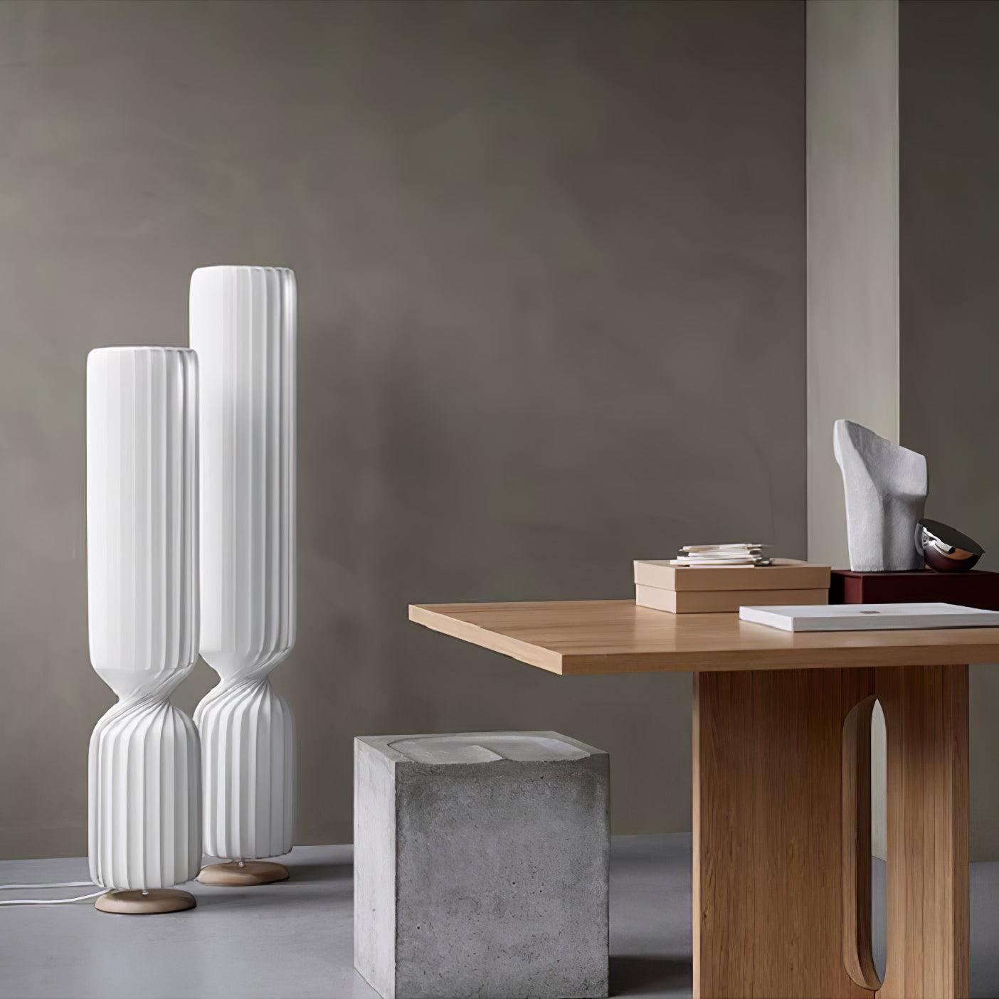 Oraeoril Modern PVC Floor Lamp-Neutral Decor