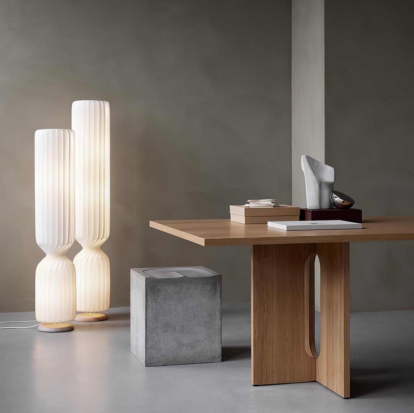 Oraeoril Modern PVC Floor Lamp-Neutral Decor