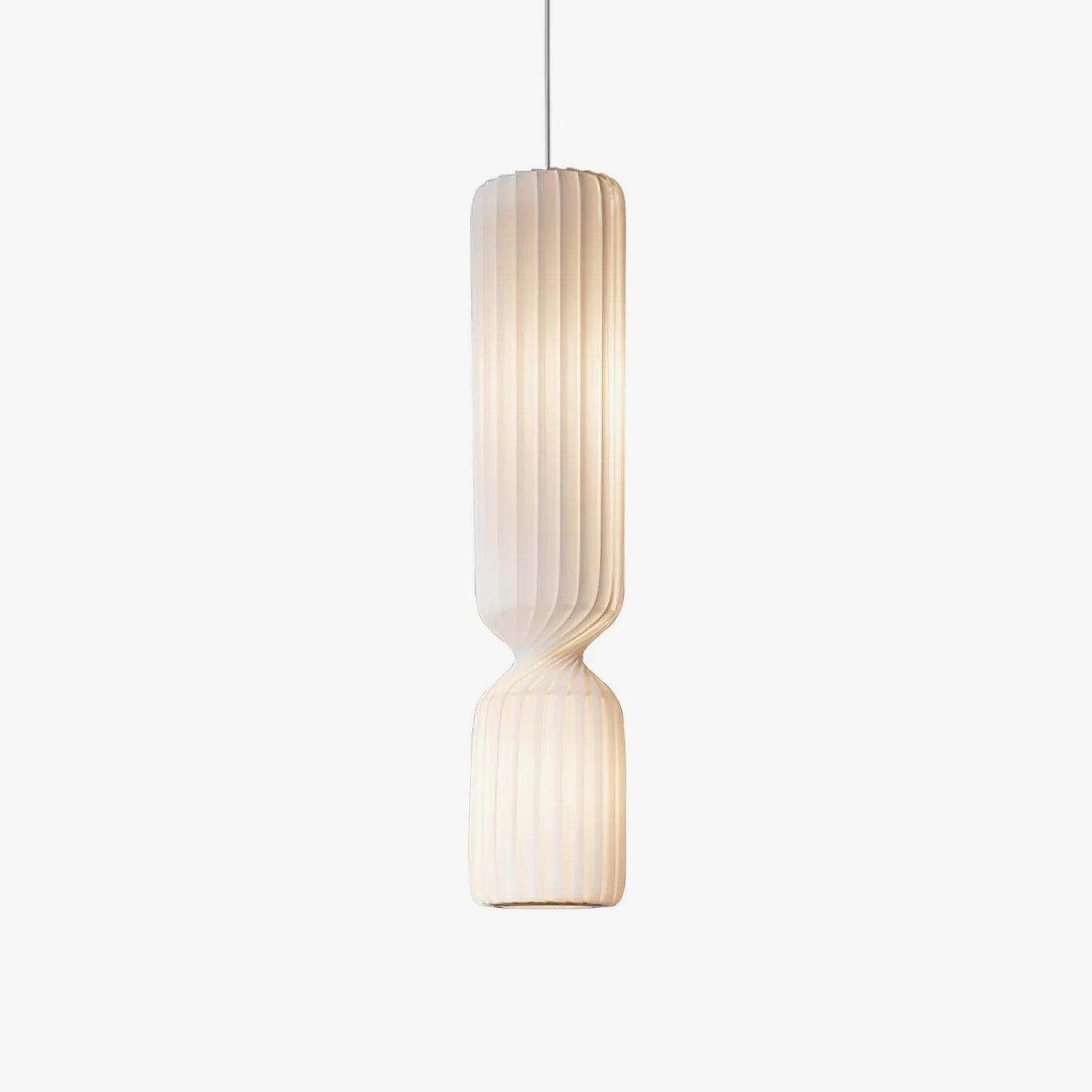 Twist Minimalist PVC Pendant Lamp-Neutral Decor