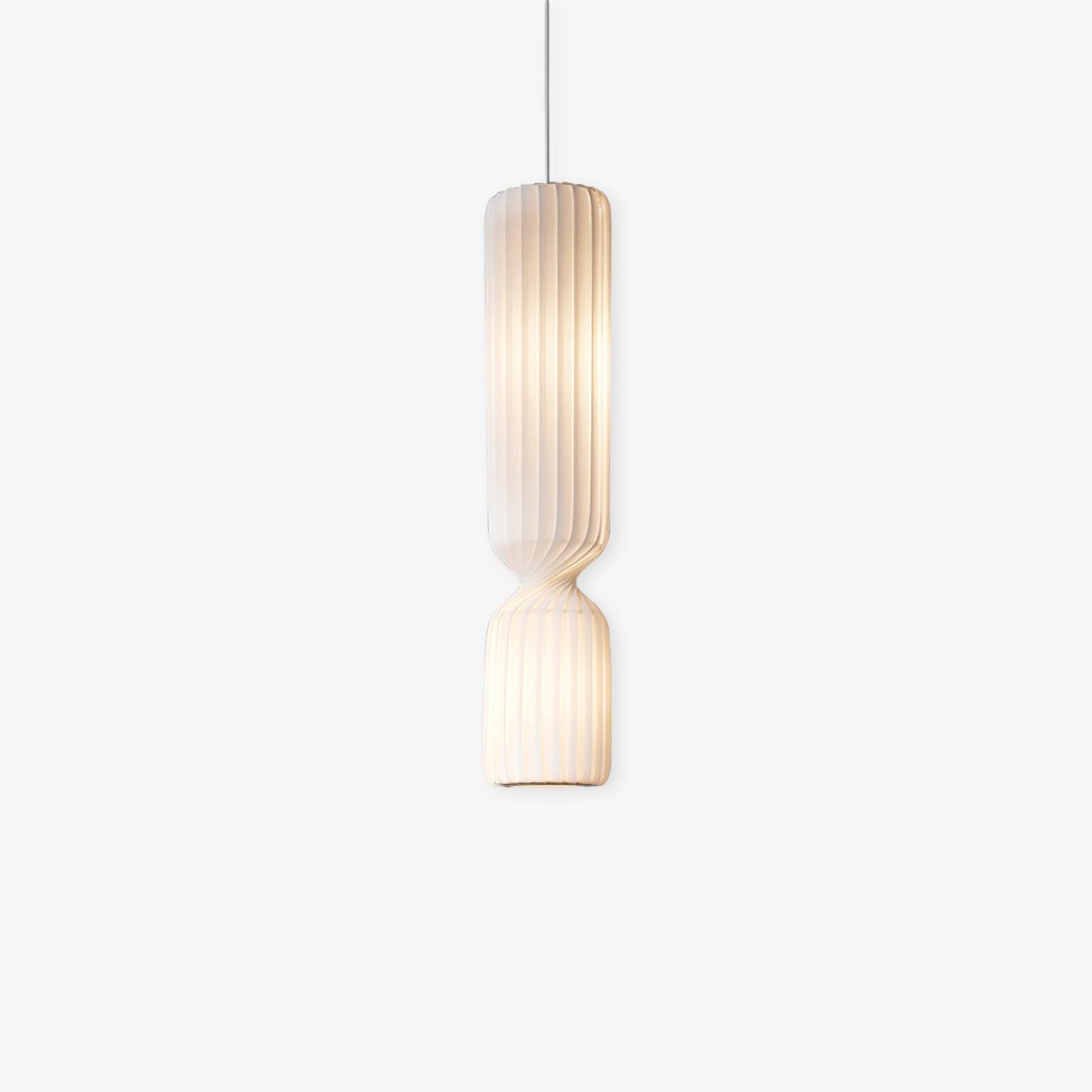 Twist Minimalist PVC Pendant Lamp-Neutral Decor