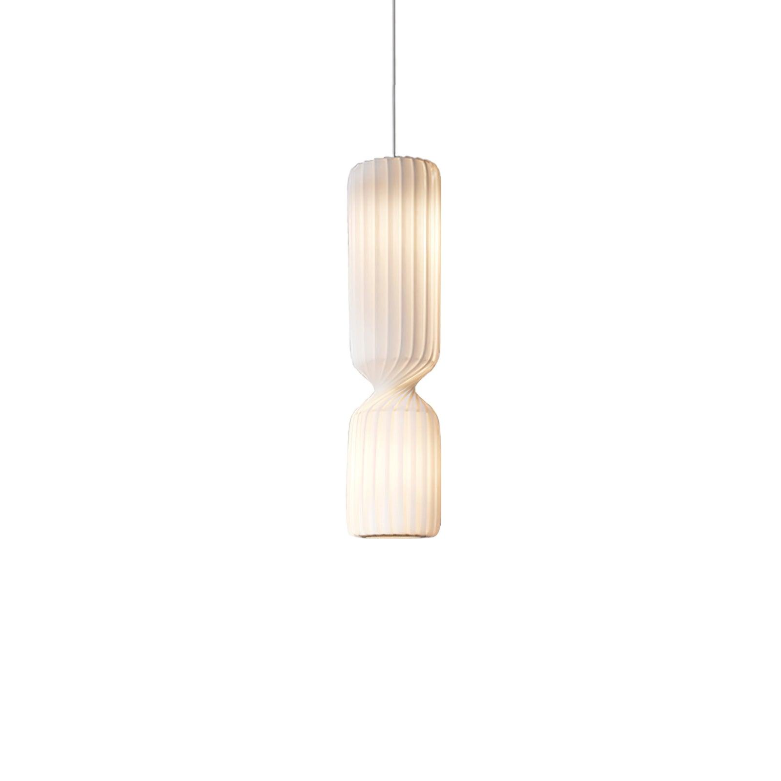 Twist Minimalist PVC Pendant Lamp-Neutral Decor