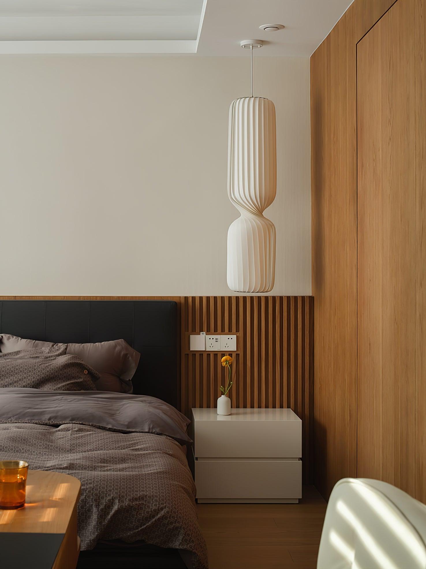 Twist Minimalist PVC Pendant Lamp-Neutral Decor