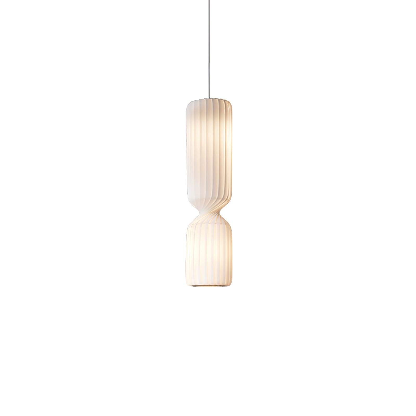 Twist Minimalist PVC Pendant Lamp-Neutral Decor