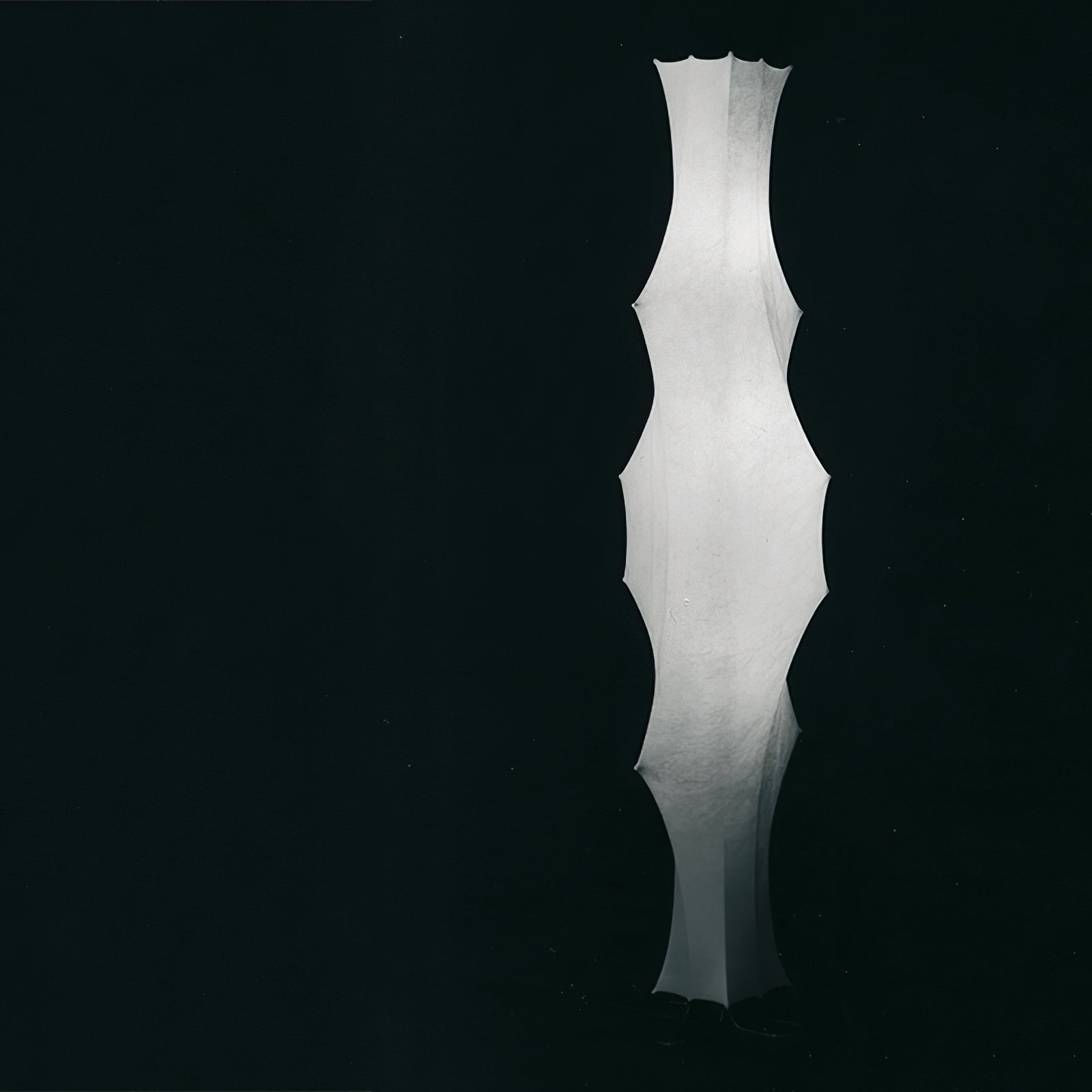 Vela Twist Silk Floor Lamp-Neutral Decor